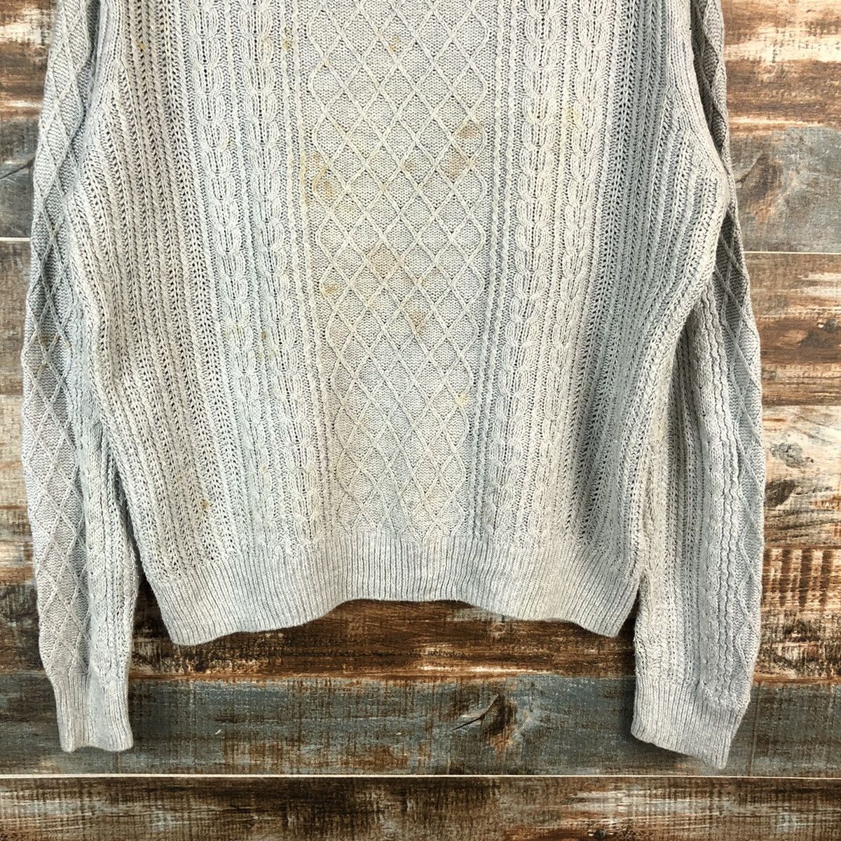 Homespun Knitwear × Japanese Brand Japanese Brand vintage Grey Knitwear #A2474 Size US M / EU 48-50 / 2 - 6 Thumbnail