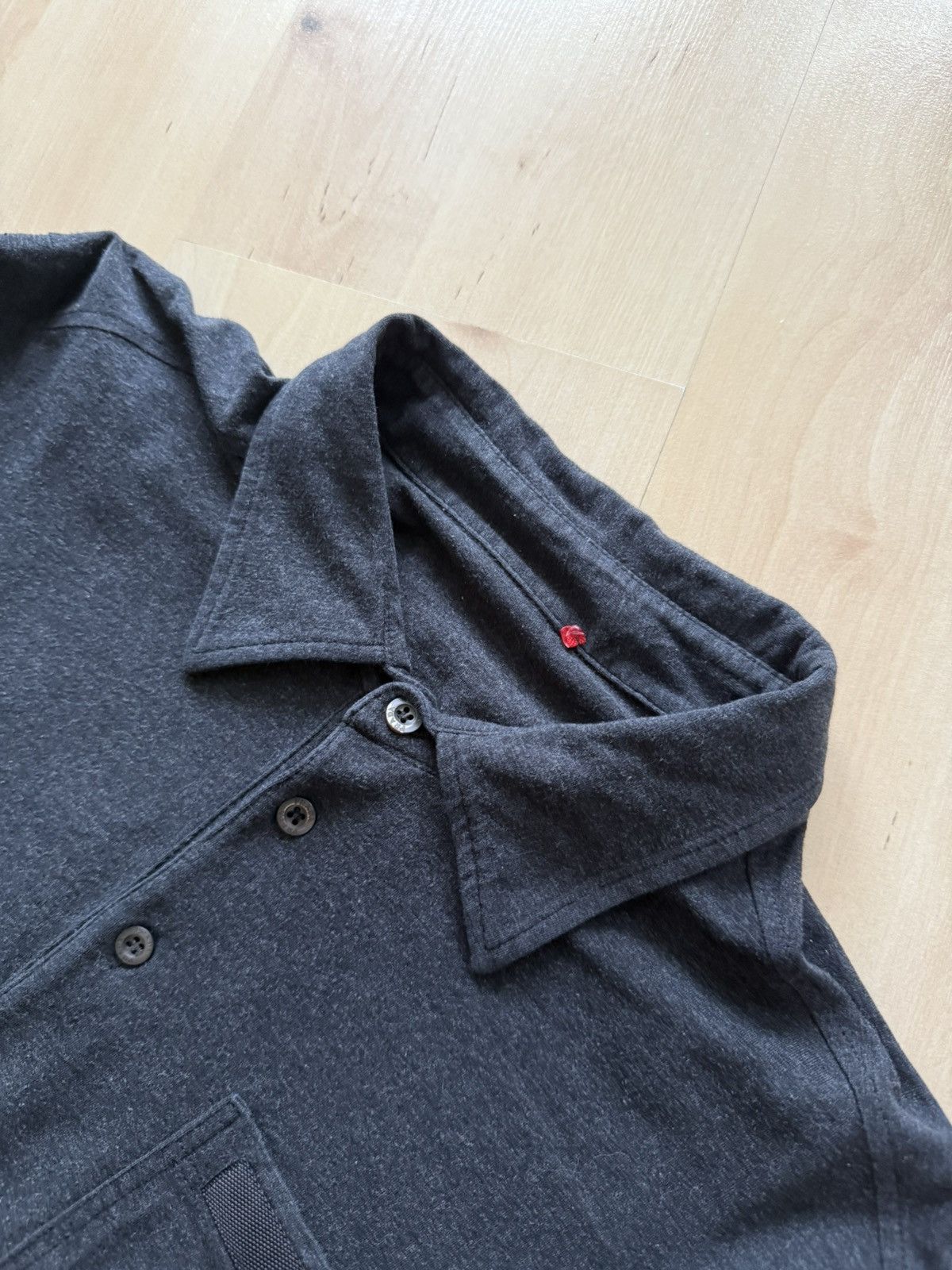 Prada Prada Milano vintage polo long sleeve tshirt Size US M / EU 48-50 / 2 - 2 Thumbnail