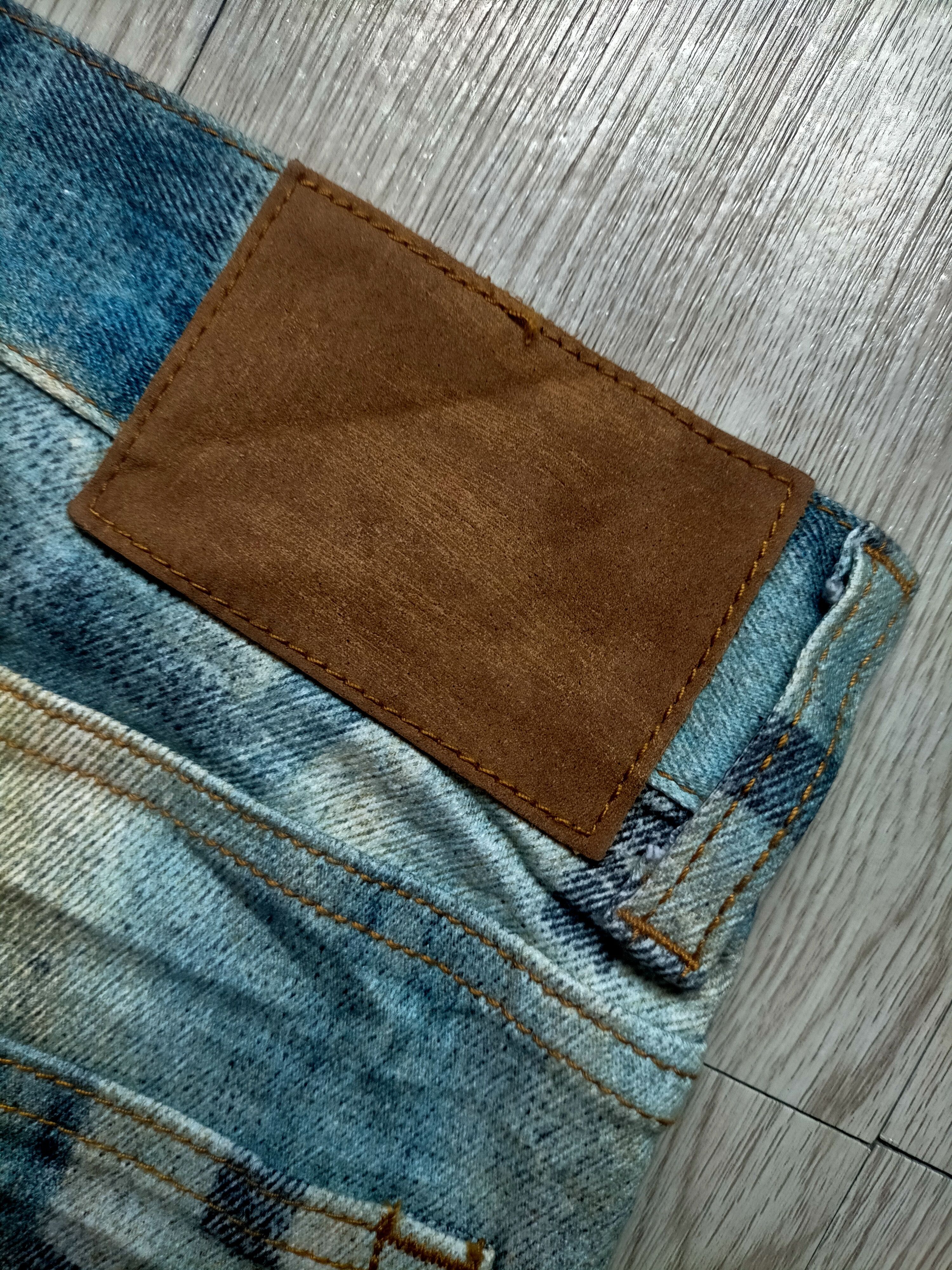 Le Grande Bleu (L.G.B.) ⚡Rare L.G.B x Beams Full Print denim pants Size US 30 / EU 46 - 20 Thumbnail