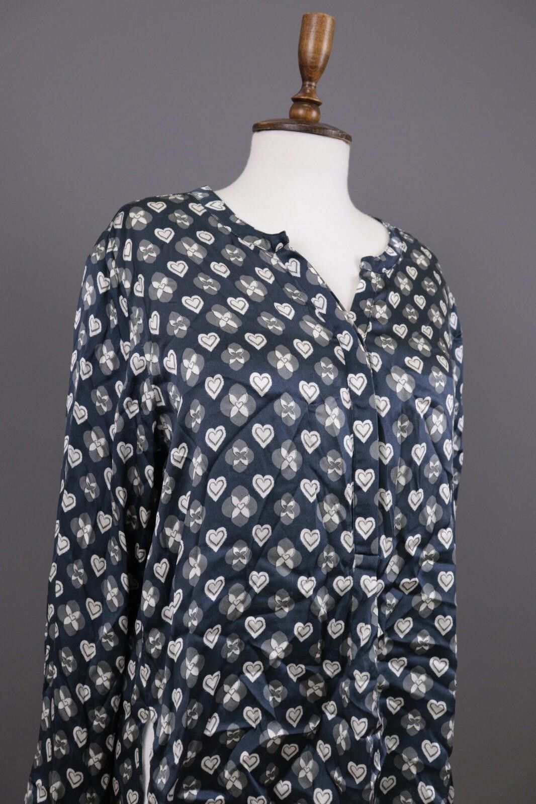 Designer Princess Goes Hollywood Gray Button Dwon Silk Shirt Sz 42 Size M / US 6-8 / IT 42-44 - 6 Thumbnail