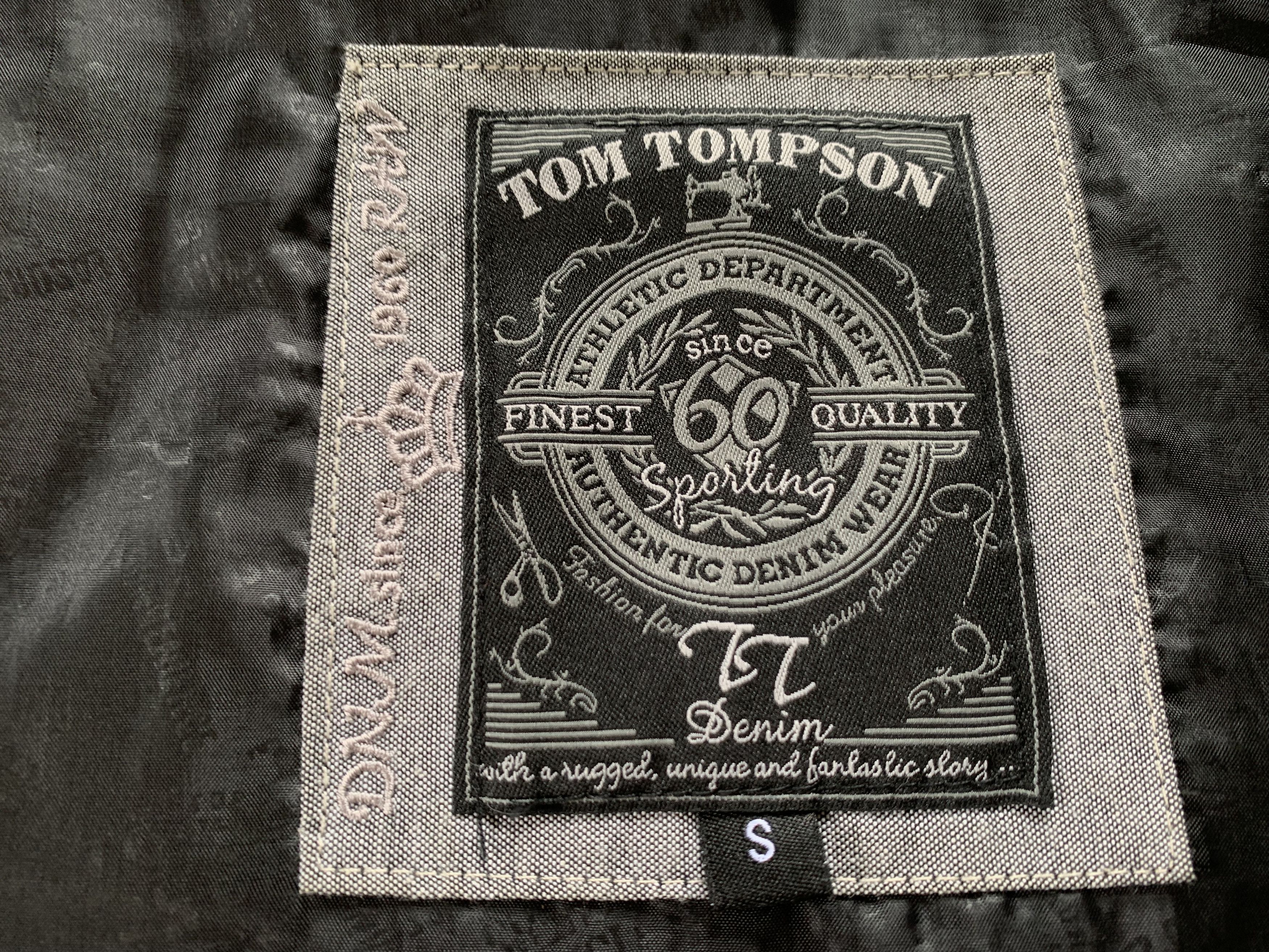 Designer Tom Tomson Black Wax Vest Size US S / EU 44-46 / 1 - 6 Thumbnail