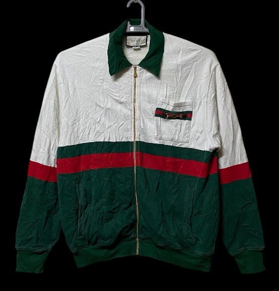 Gucci Gucci zipper sweatshirt italy made Size US S / EU 44-46 / 1 - 1 Thumbnail