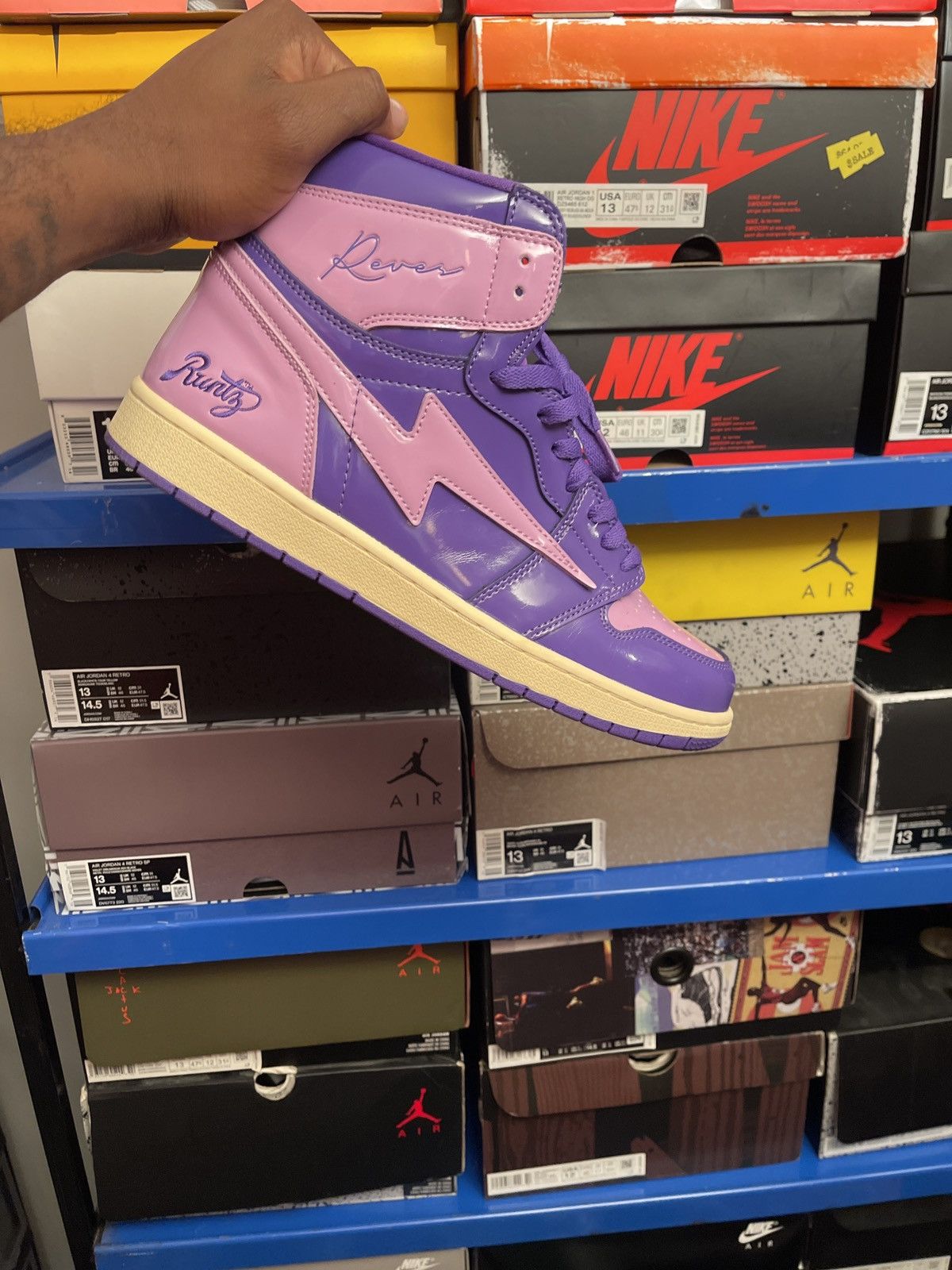 Reves Paris x Air Kiy Runtz Sz 13