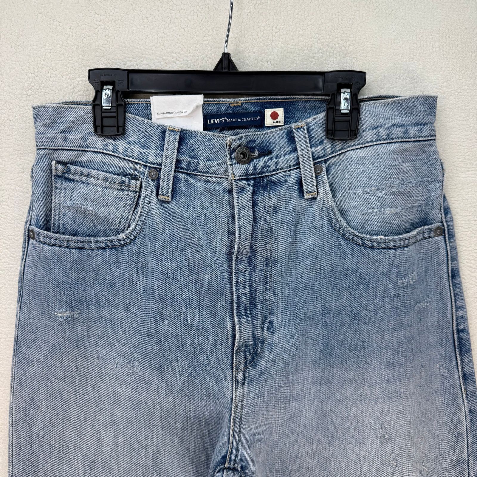 Levi's LEVI'S "MADE & CRAFTED" JAPANESE FABRIC WOMEN'S 26 LIGHT Size 26" / US 2 / IT 38 - 2 Thumbnail