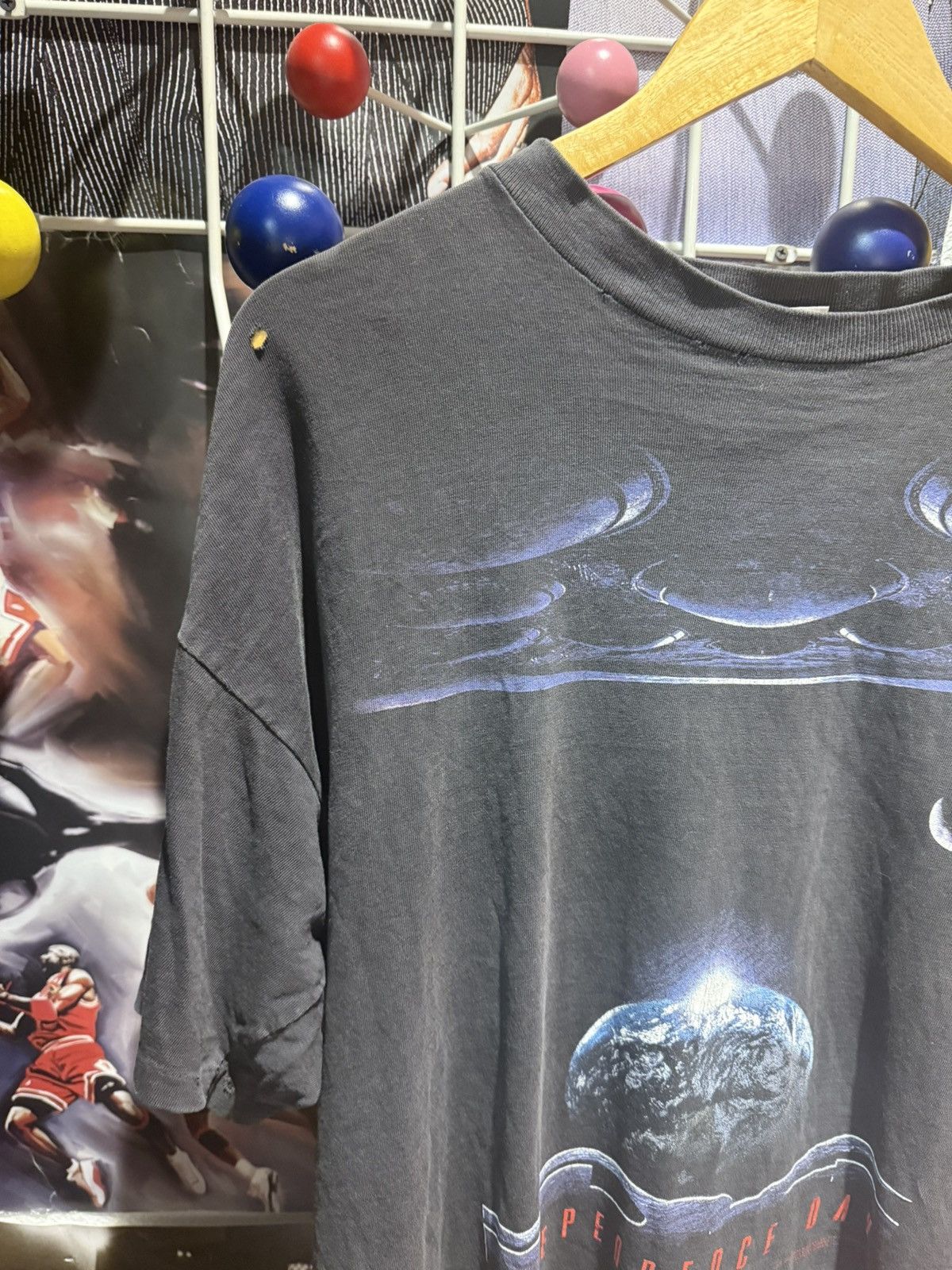 Vintage Vtg Independence Day Movie Size US XL / EU 56 / 4 - 4 Thumbnail
