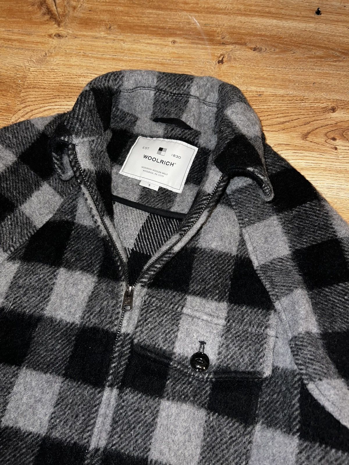 Vintage × Woolrich Woolen Mills JOHN RICH AND BROS WOOLRICH PLAID JACKET Size US S / EU 44-46 / 1 - 6 Thumbnail