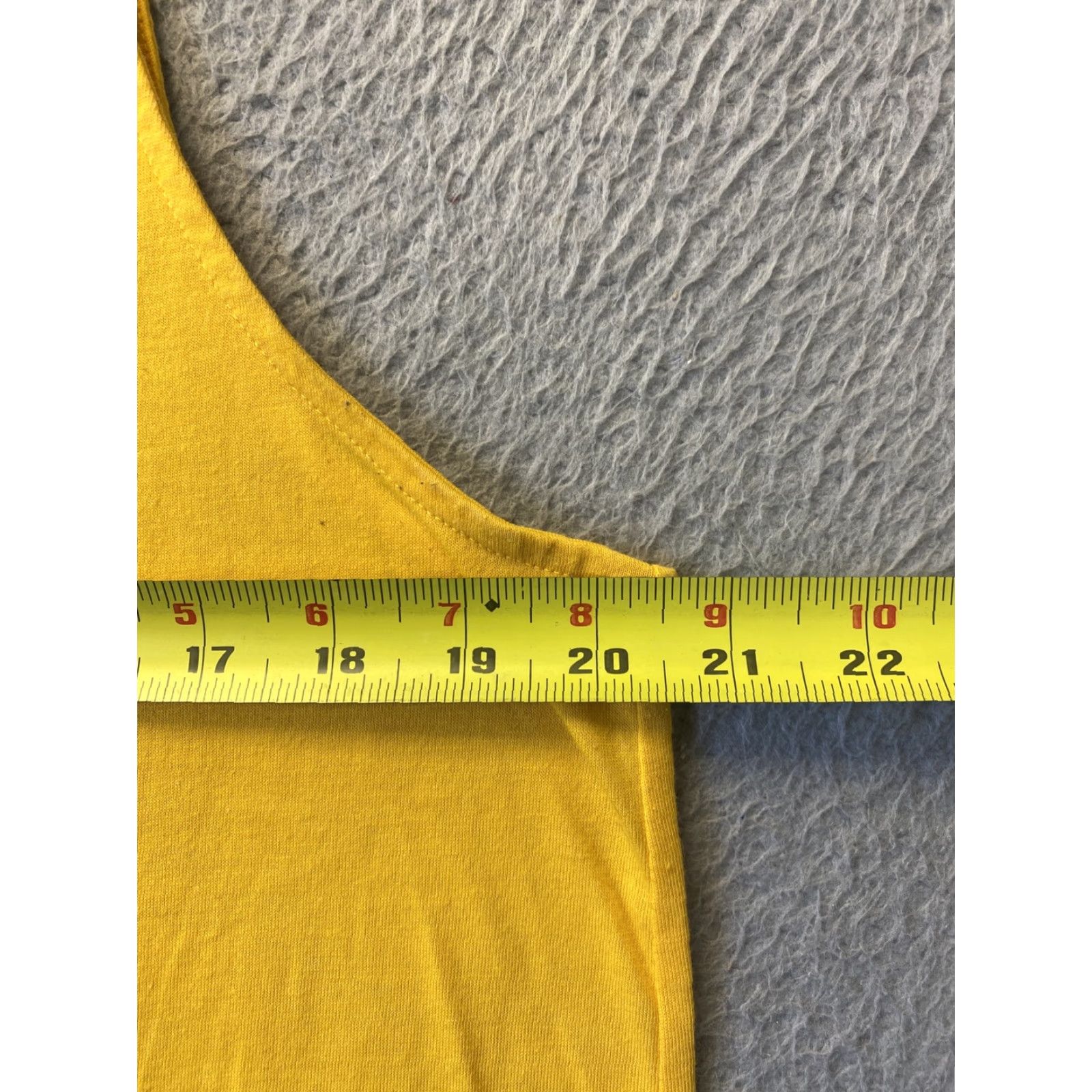 Adidas ADIDAS Tank Top Shirt Women Adult L Yellow Sleeveless Logo Basic Casual Gym Running 56-29 Size L / US 10 / IT 46 - 4 Thumbnail