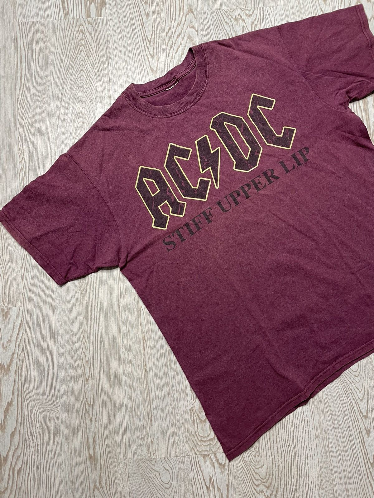 AC/DC × Vintage Vintage Ac/Dc stiff upper lip album tee Size US L / EU 52-54 / 3 - 2 Thumbnail