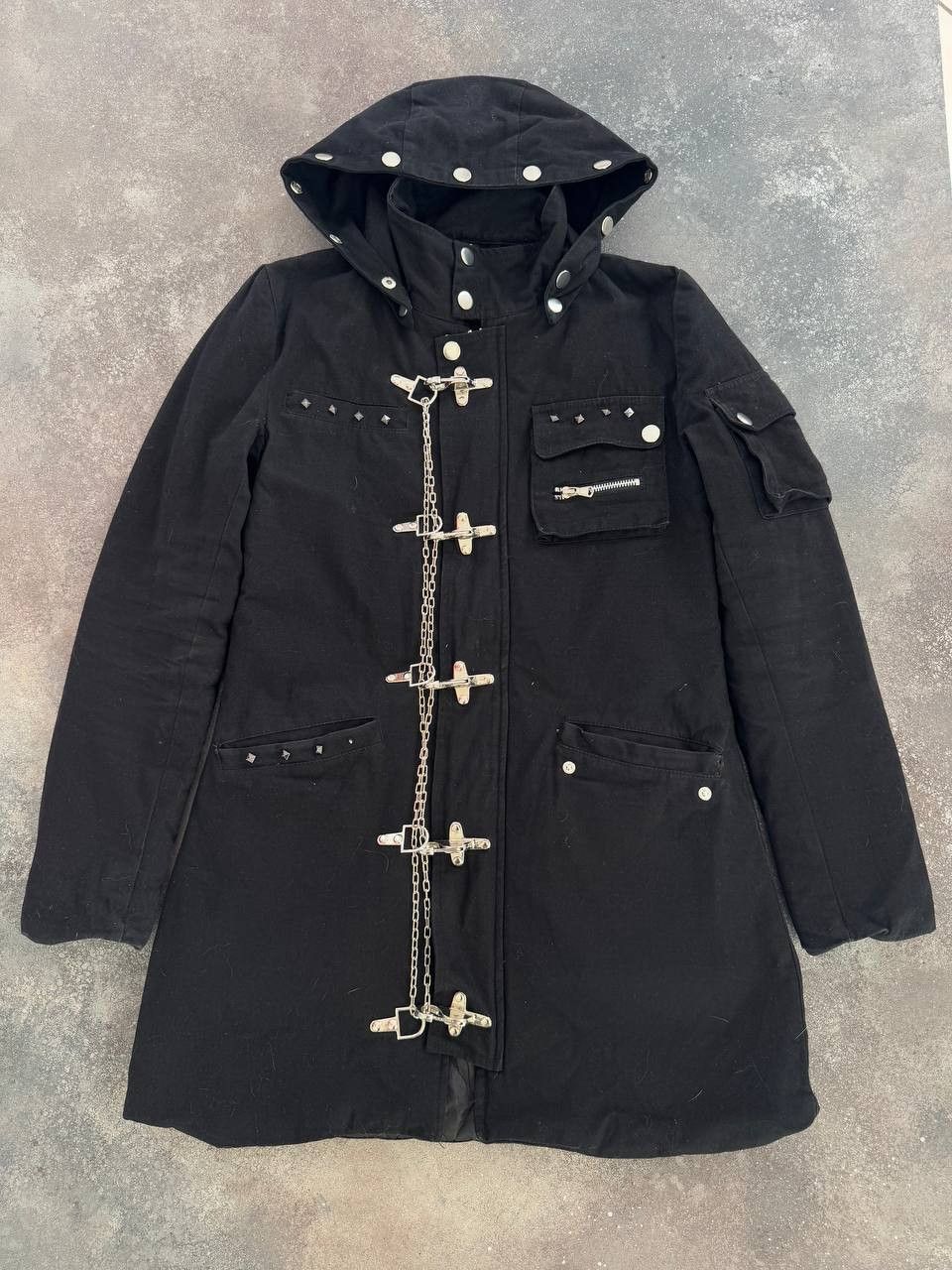Gothicana Chain Details Gothic Punk Unisex Jacket