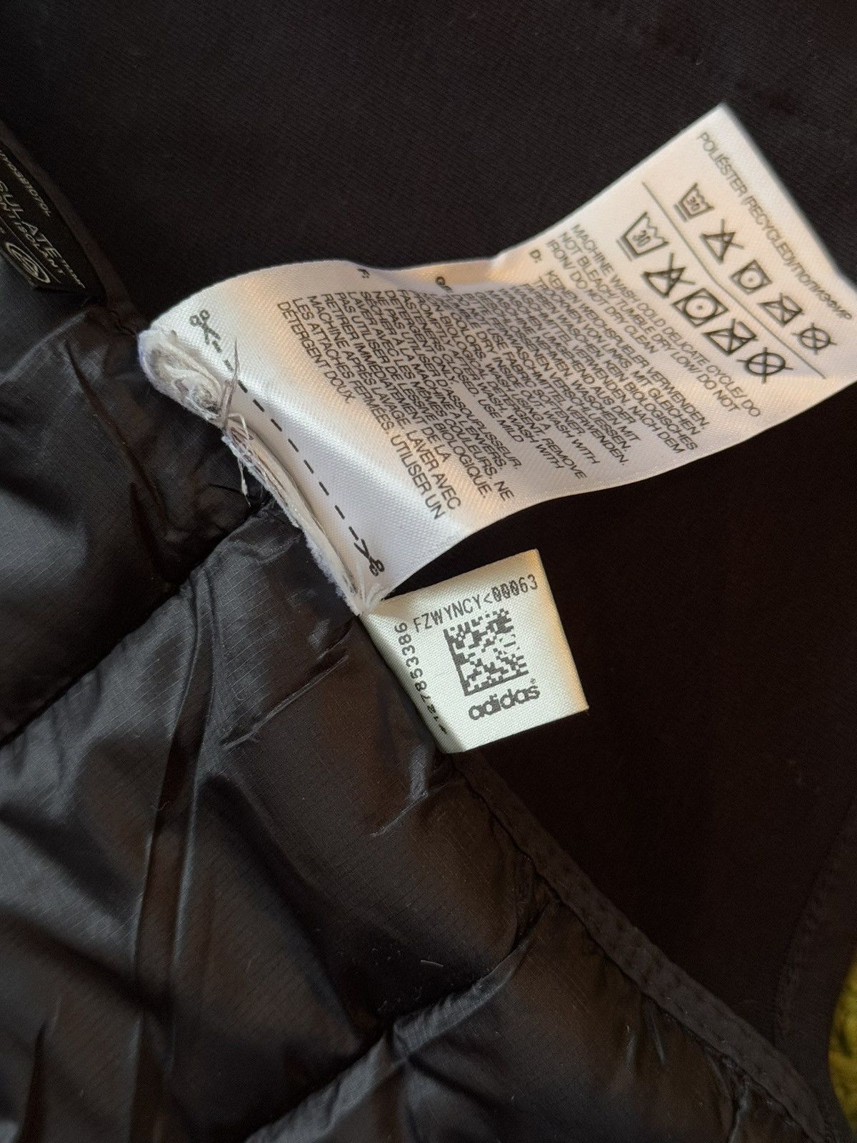 Adidas × Y-3 × Yohji Yamamoto Yohji Yamamoto x Adidas Y-3 quilted black vest gilet Size US S / EU 44-46 / 1 - 10 Thumbnail