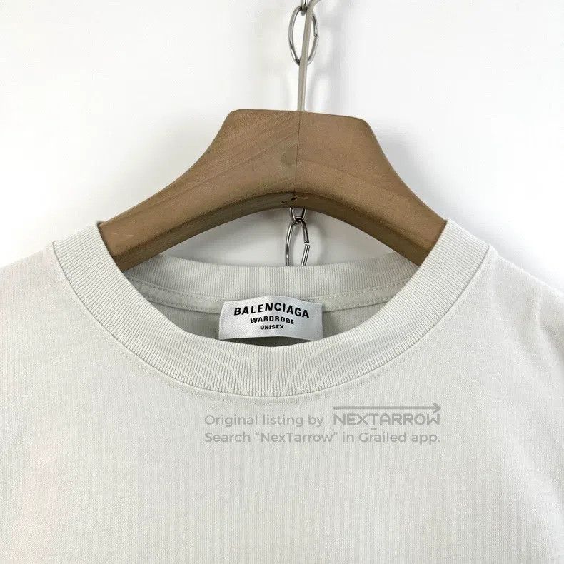 Balenciaga Balenciaga White chest Coke print embroidered logo short-s Size US XXS / EU 40 - 3 Thumbnail