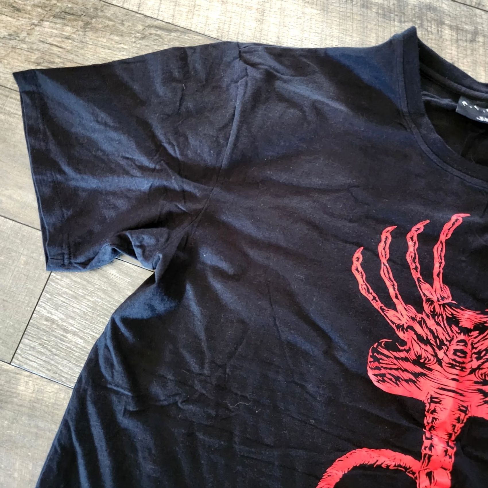 Vintage Rare Alien Face Hugger Xenomorph T-Shirt Tee Mens 2XL Black Covenant Official Size US XXL / EU 58 / 5 - 4 Thumbnail