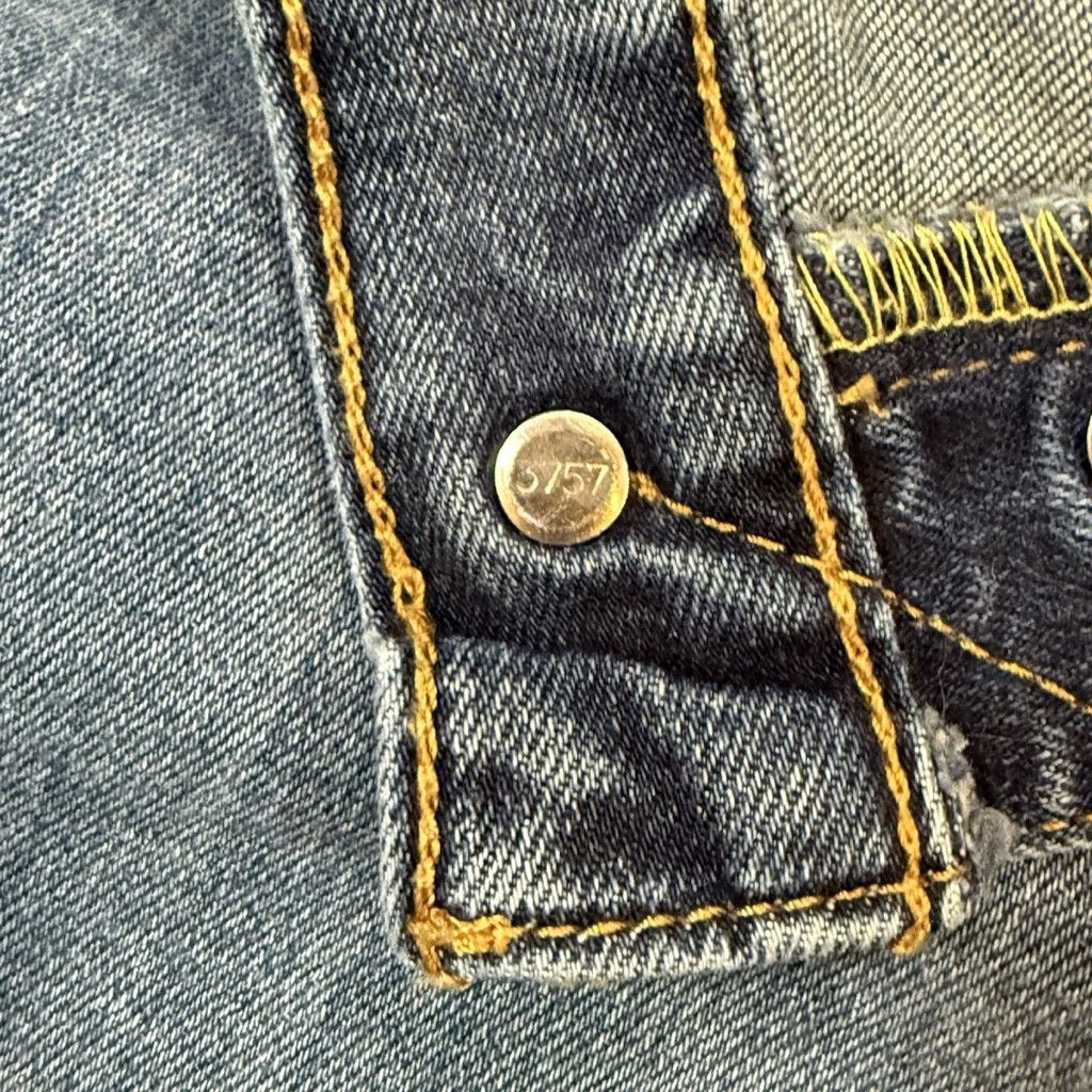 Levi's Levi’s 501 Men’s Jeans W38 L32 Blue Button Fly Straight Leg Size US 38 / EU 54 - 9 Thumbnail