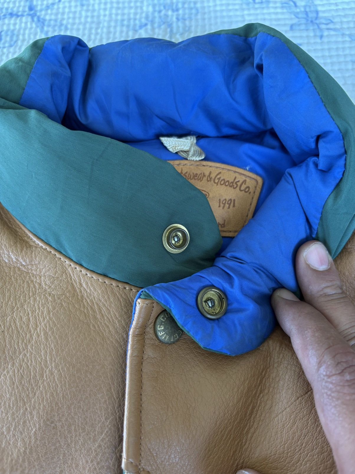 Pherrow's Pherrow’s Quilted Puffer Leather Vest Size US S / EU 44-46 / 1 - 6 Thumbnail