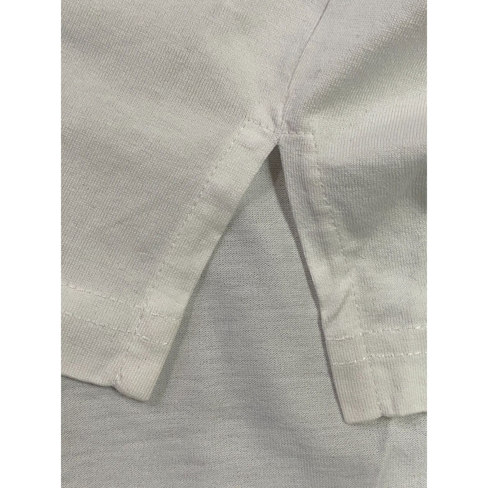 Givenchy Givenchy Men T Shirt Small White Embroidered Star Neck Colu Size US S / EU 44-46 / 1 - 3 Thumbnail