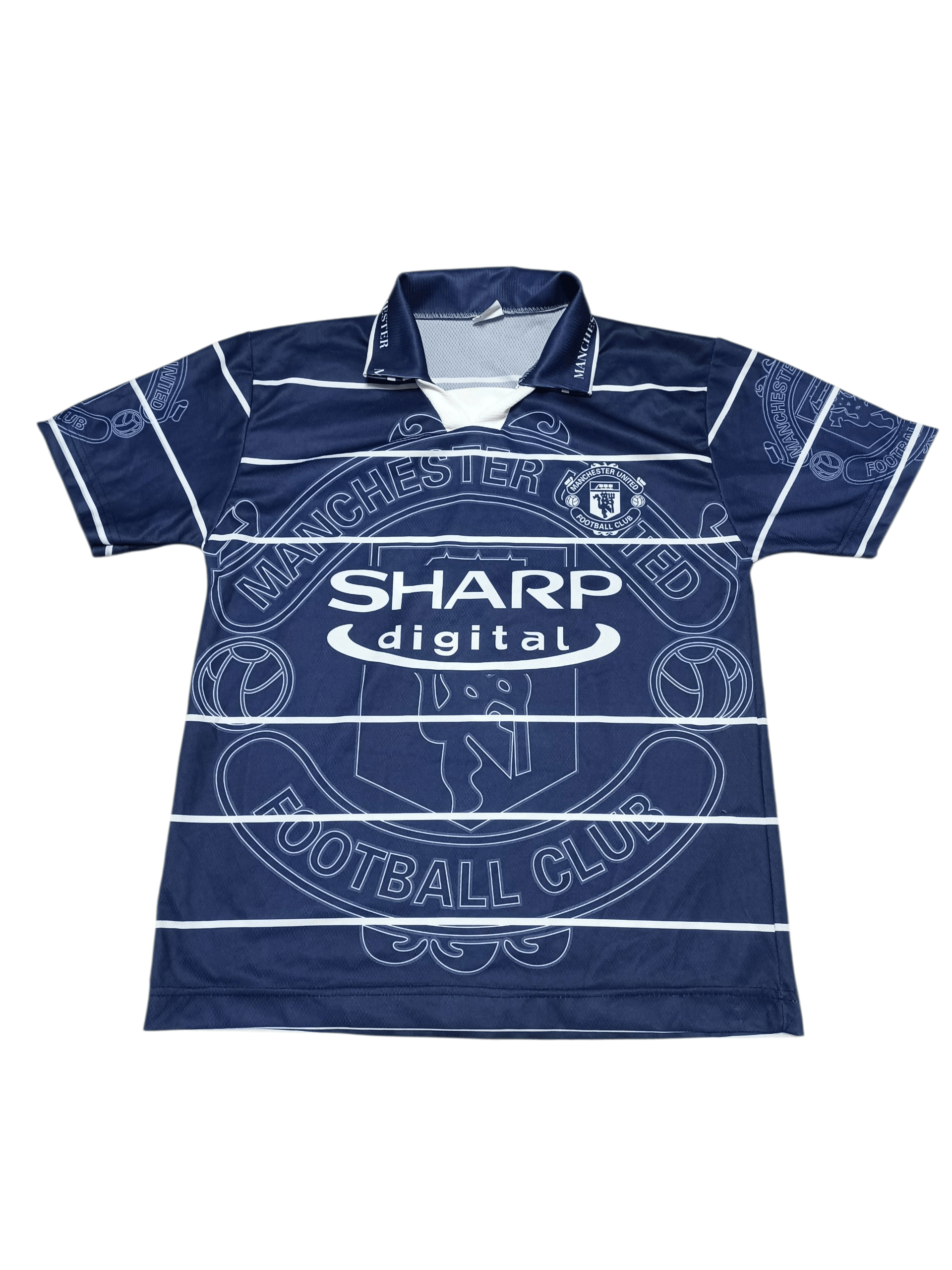 Other MANCHESTER UNITED SHARP BECKHAM VINTAGE SOCCER JERSEY Size US S / EU 44-46 / 1 - 1 Thumbnail