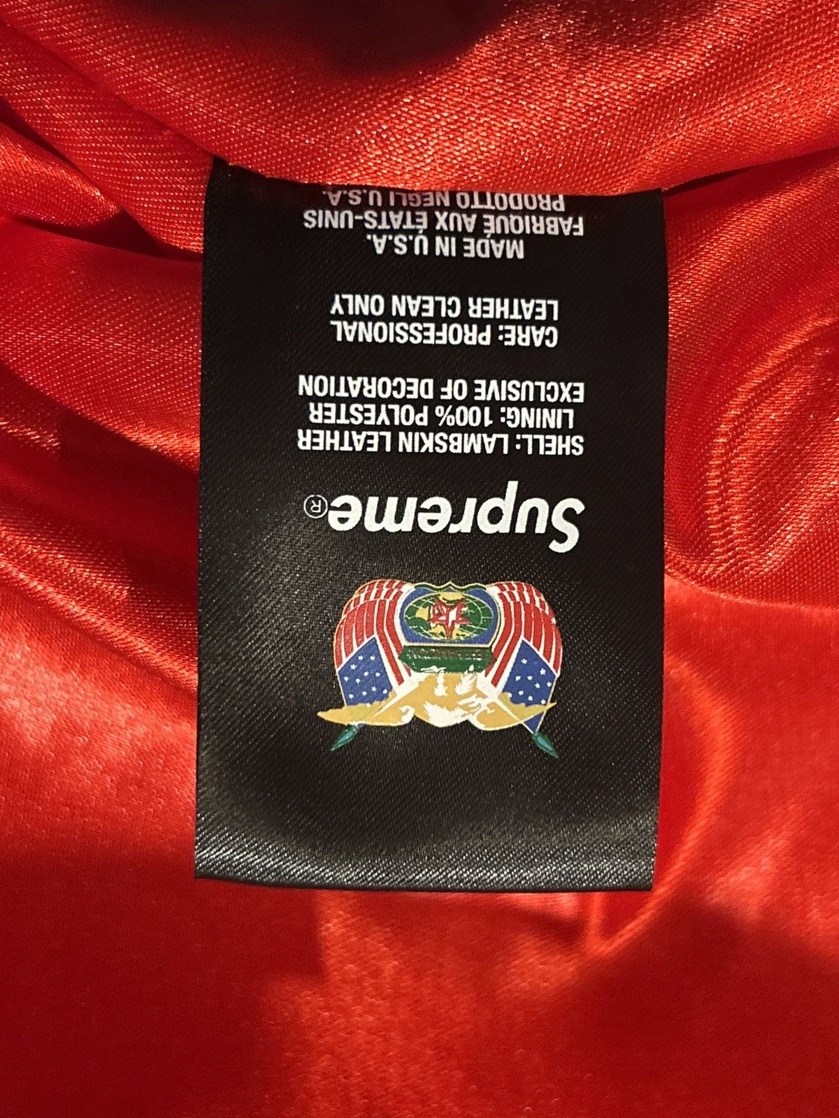 Supreme JEFF HAMILTON x SUPREME RIDGE STREET LEATHER JACKET Size US M / EU 48-50 / 2 - 12 Thumbnail