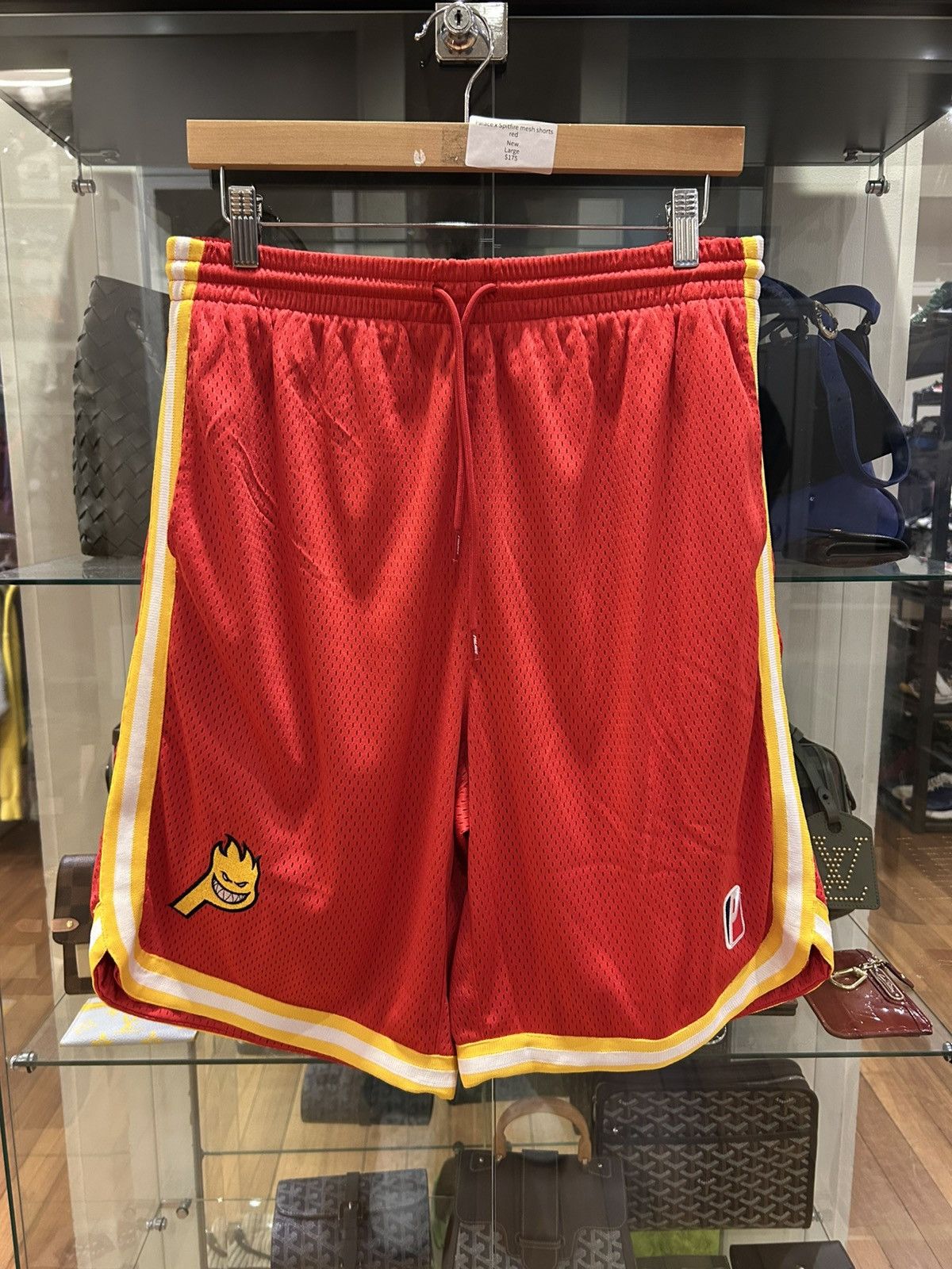 Palace Palace X Spitfire Mesh Shorts - Red Size US 34 / EU 50 - 1 Thumbnail