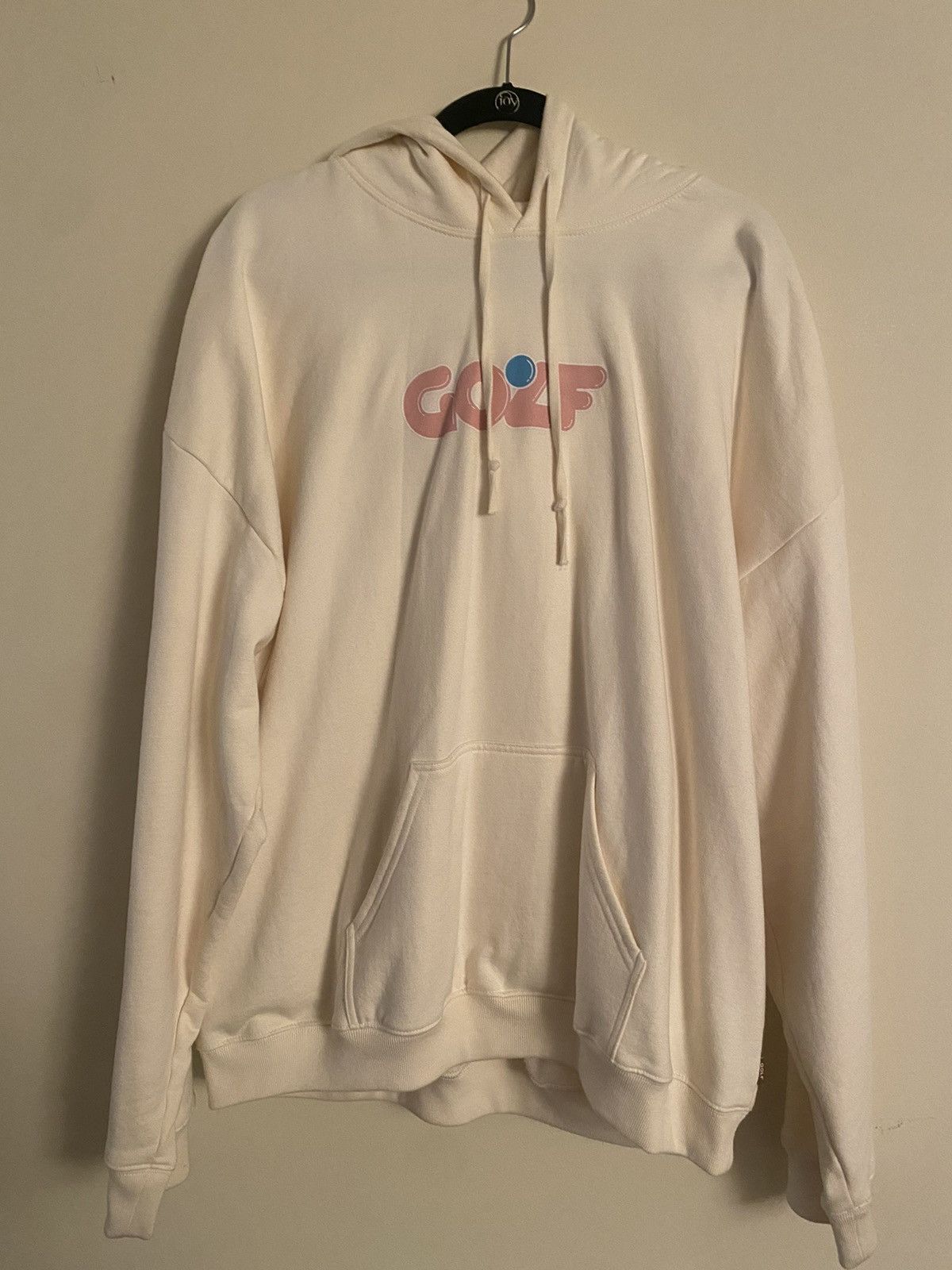 Golf cream hoodie sale