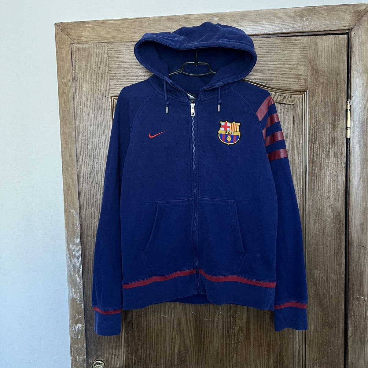 Nike Vintage Nike Barcelona zip hoodie rare Size US M / EU 48-50 / 2 - 1 Thumbnail