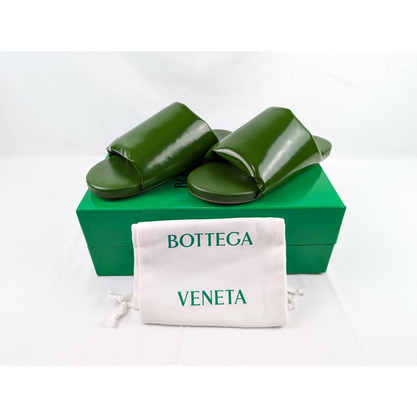 Bottega Veneta o1rshd1 Sandal Leather Latex in Jalapeno Size US 12 / EU 45 - 19 Thumbnail
