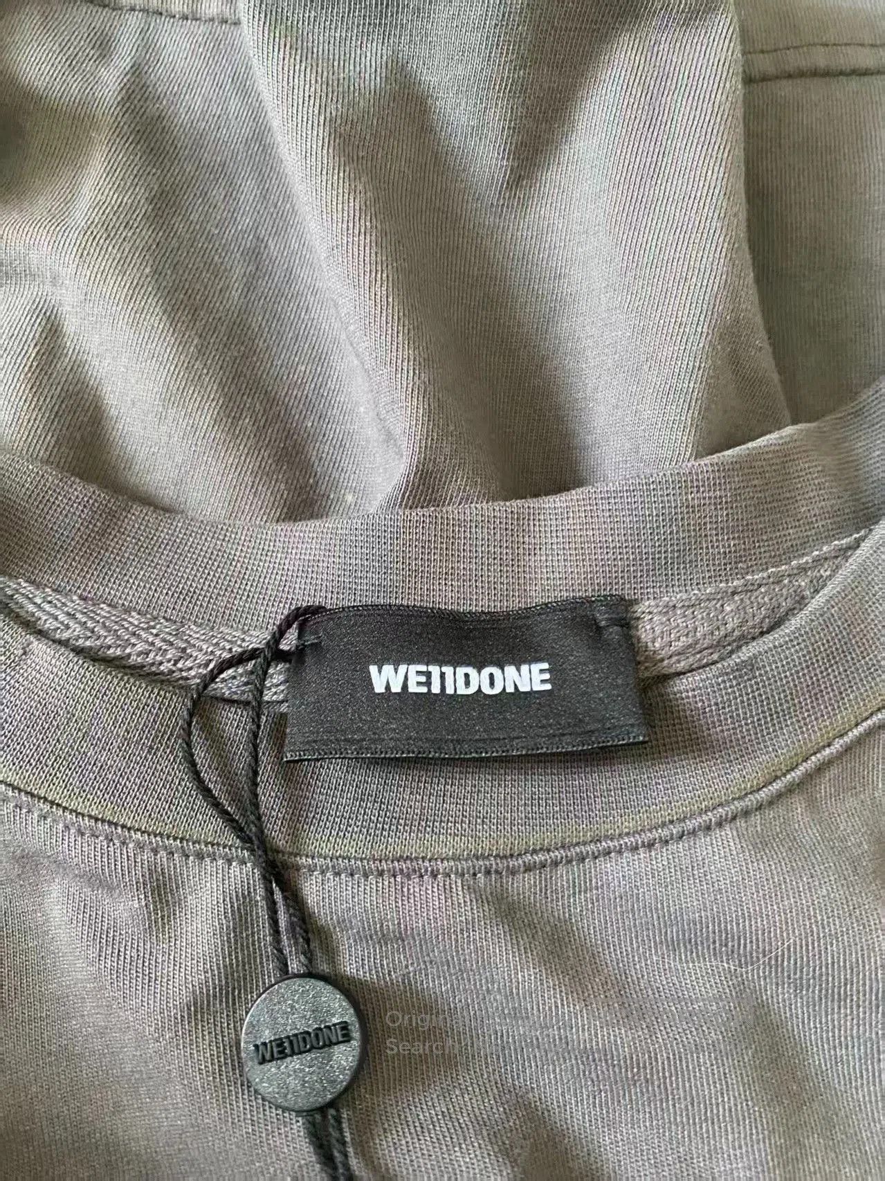 WE11DONE we11done Metallic Washed Short Sleeve. Size US S / EU 44-46 / 1 - 4 Thumbnail