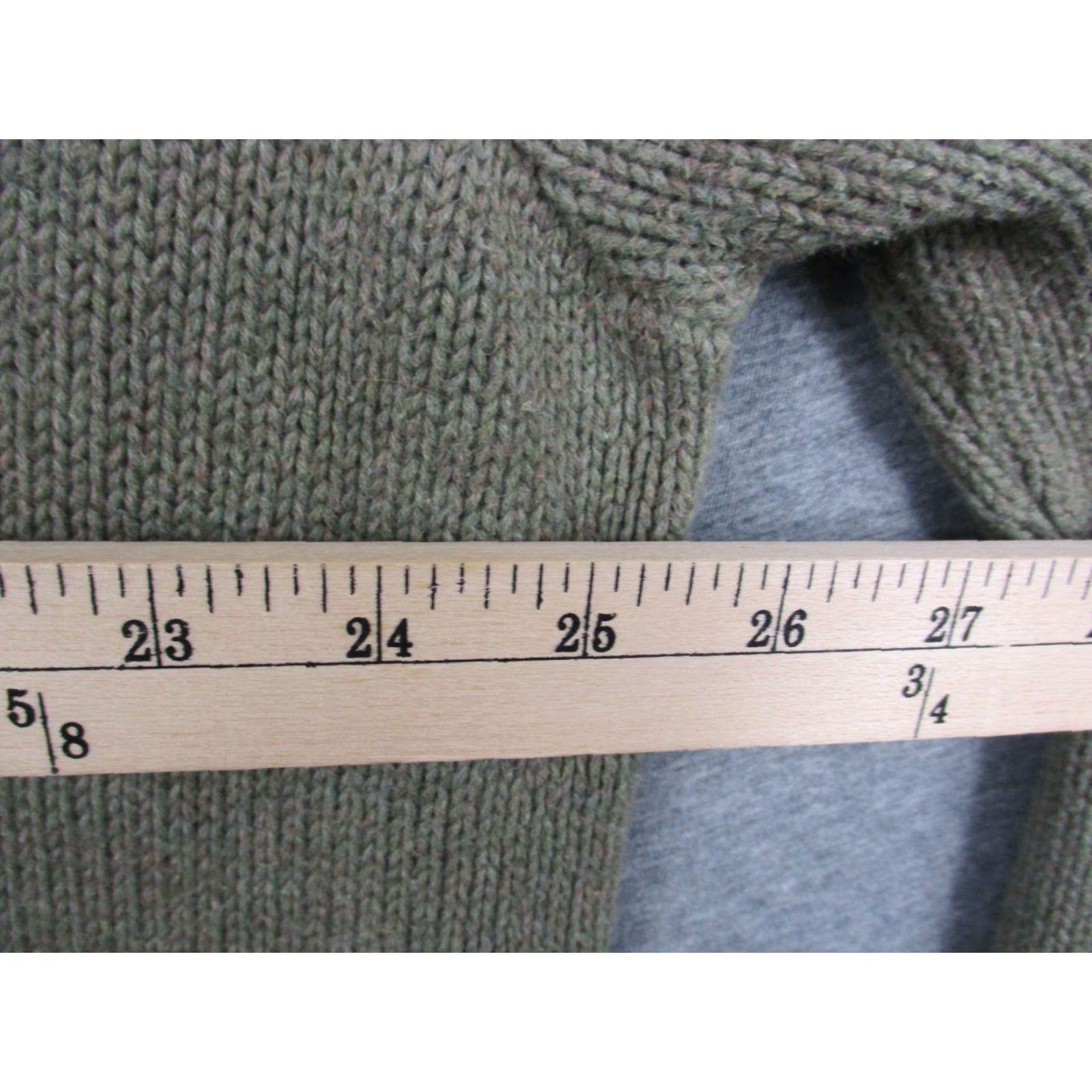 Polo Ralph Lauren VINTAGE Polo Ralph Lauren Sweater Shirt Men XXL Cable Knit Green 80s 90s Logo Pullover Size US XXL / EU 58 / 5 - 6 Thumbnail