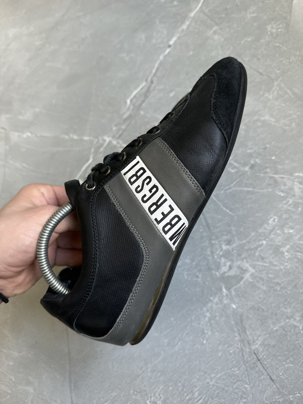 Dirk Bikkembergs Vintage Dirk Bikkembergs Leather Sneakers Japan Avantgarde Size US 7 / EU 40 - 8 Thumbnail