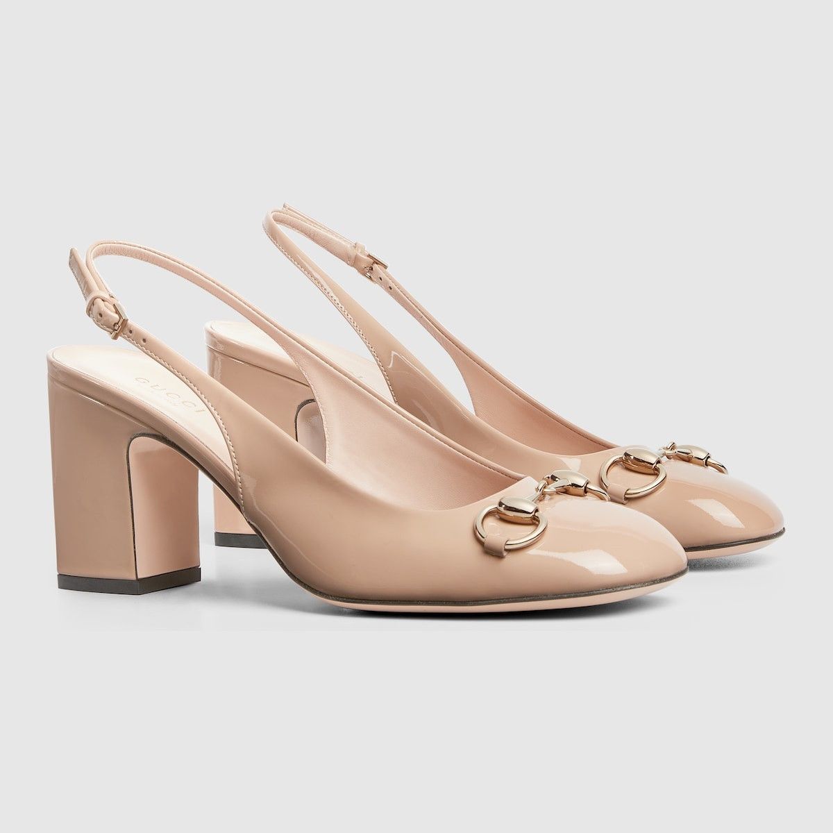 Gucci oc11z1025 Horsebit Slingback in Rose Beige Size US 5.5 / IT 35.5 - 5 Thumbnail