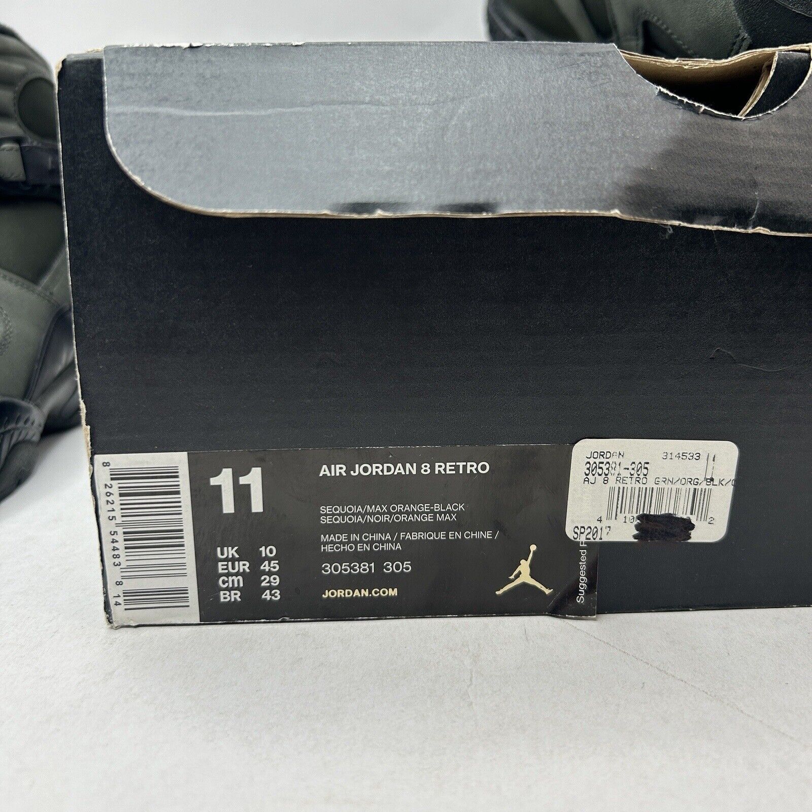 Nike Nike Air Jordan 8 Retro OG “Take Flight Undefeated” 2023 Size US 11 / EU 44 - 8 Thumbnail