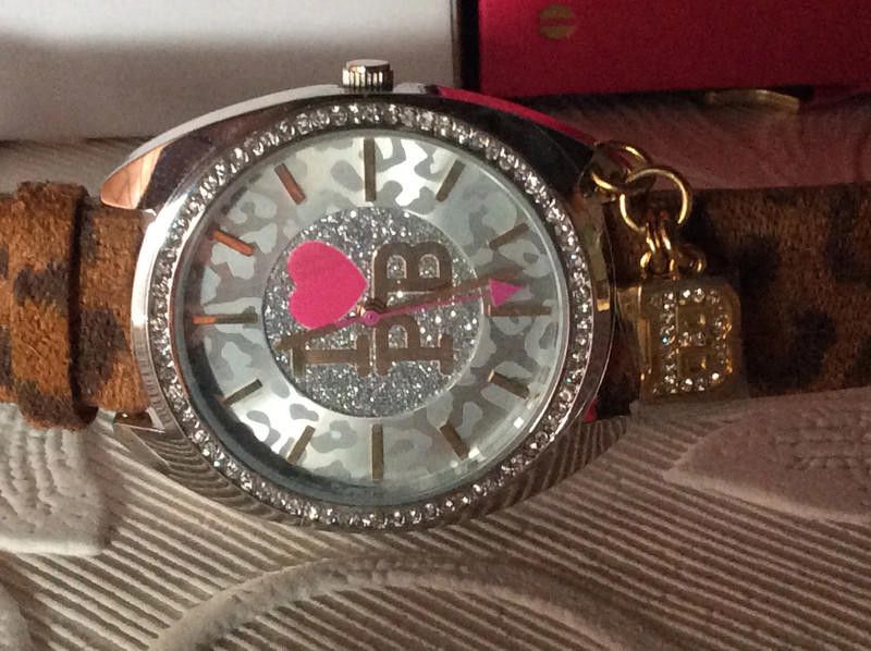 Designer Paul's Boutique brown leather strap watch Size ONE SIZE - 2 Thumbnail