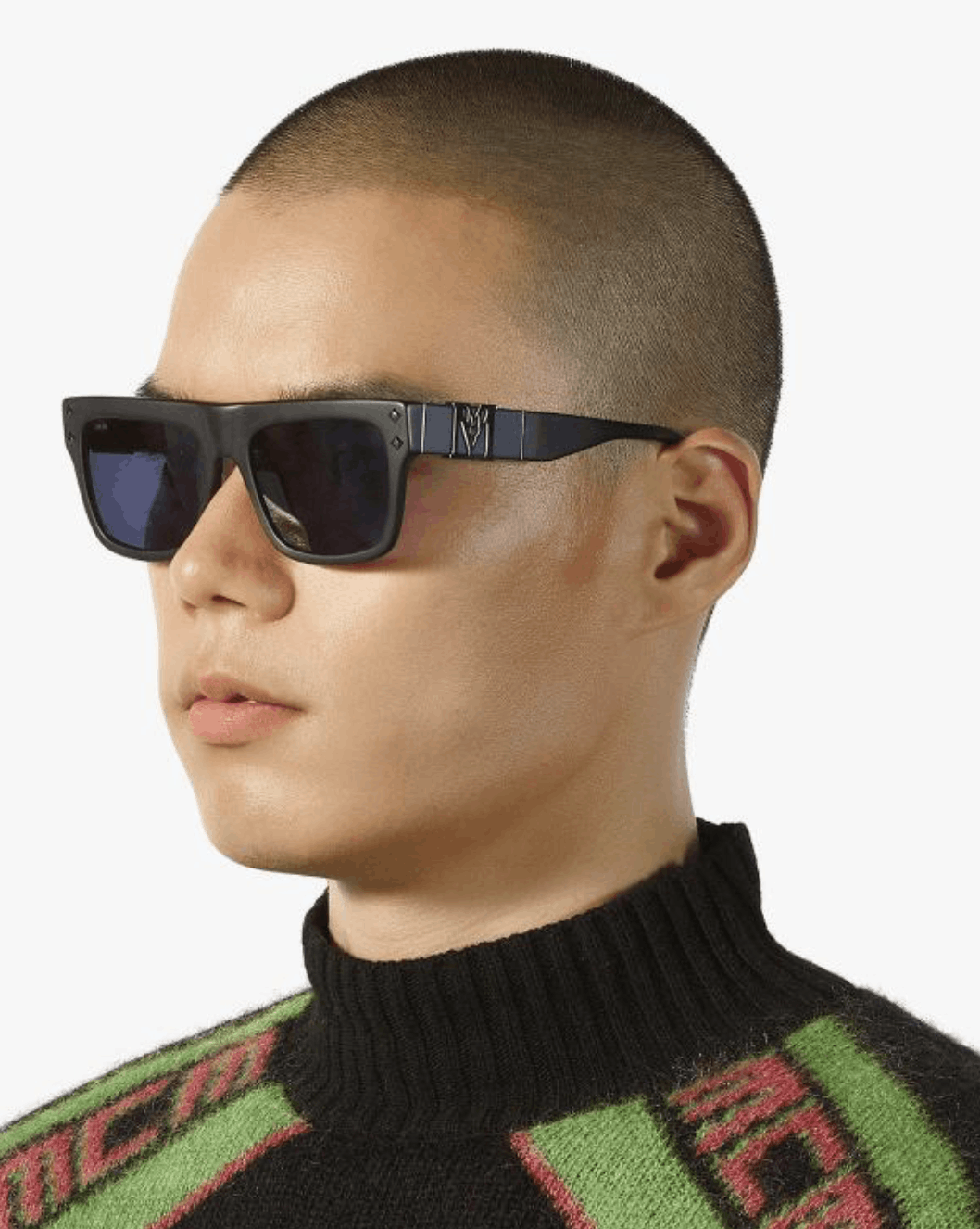 NEW MCM MCM733S - 002 MATTE BLACK Sunglasses