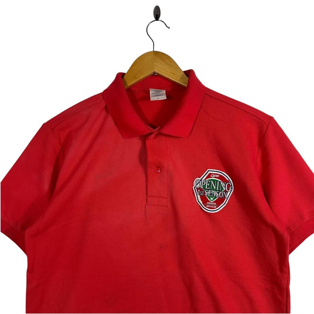 Other MAZDA x HIROSHIMA CARP Toyo Baseball Polo Tee Shirt Top Size US L / EU 52-54 / 3 - 2 Thumbnail