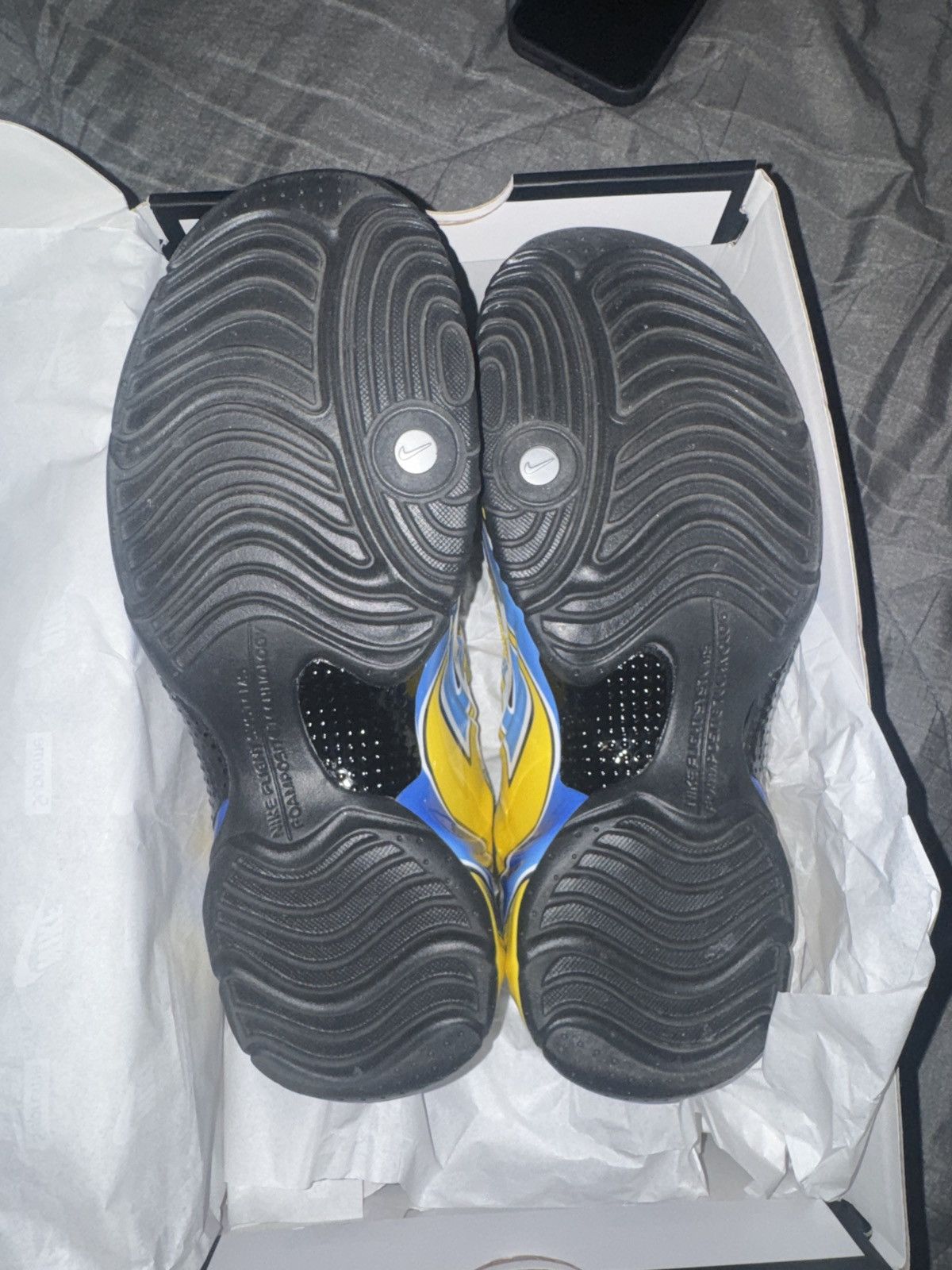Nike × Supreme Nike x Supreme Clogposite “Opti Yellow Blue” Size US 9 / EU 42 - 6 Thumbnail