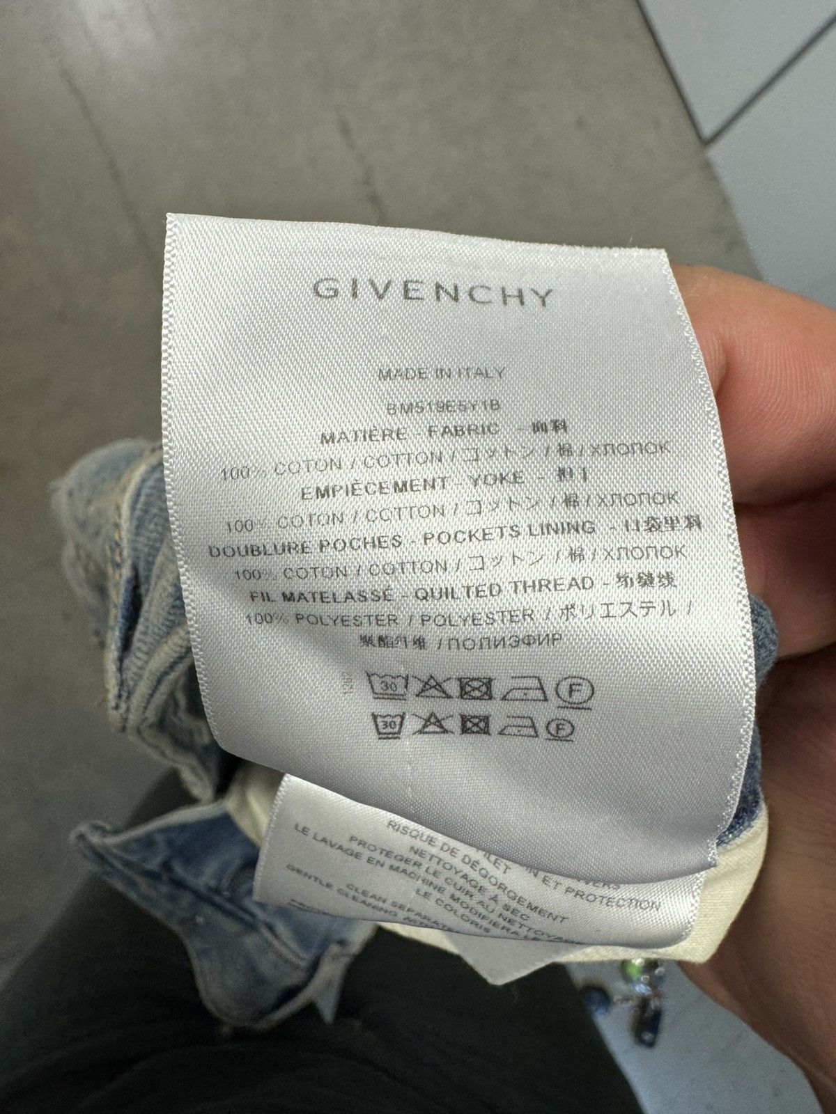 Givenchy Givenchy Moleskin-Trimmed Distressed Denim Cargo Shorts Size US 32 / EU 48 - 11 Thumbnail
