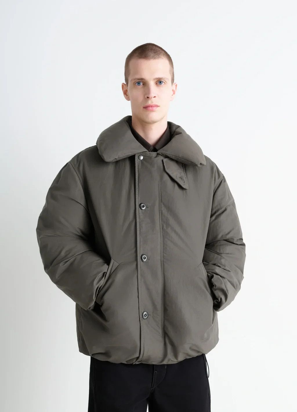 Lemaire Lemaire Puffer Blouson Dark Espresso 48 M Size US M / EU 48-50 / 2 - 3 Thumbnail