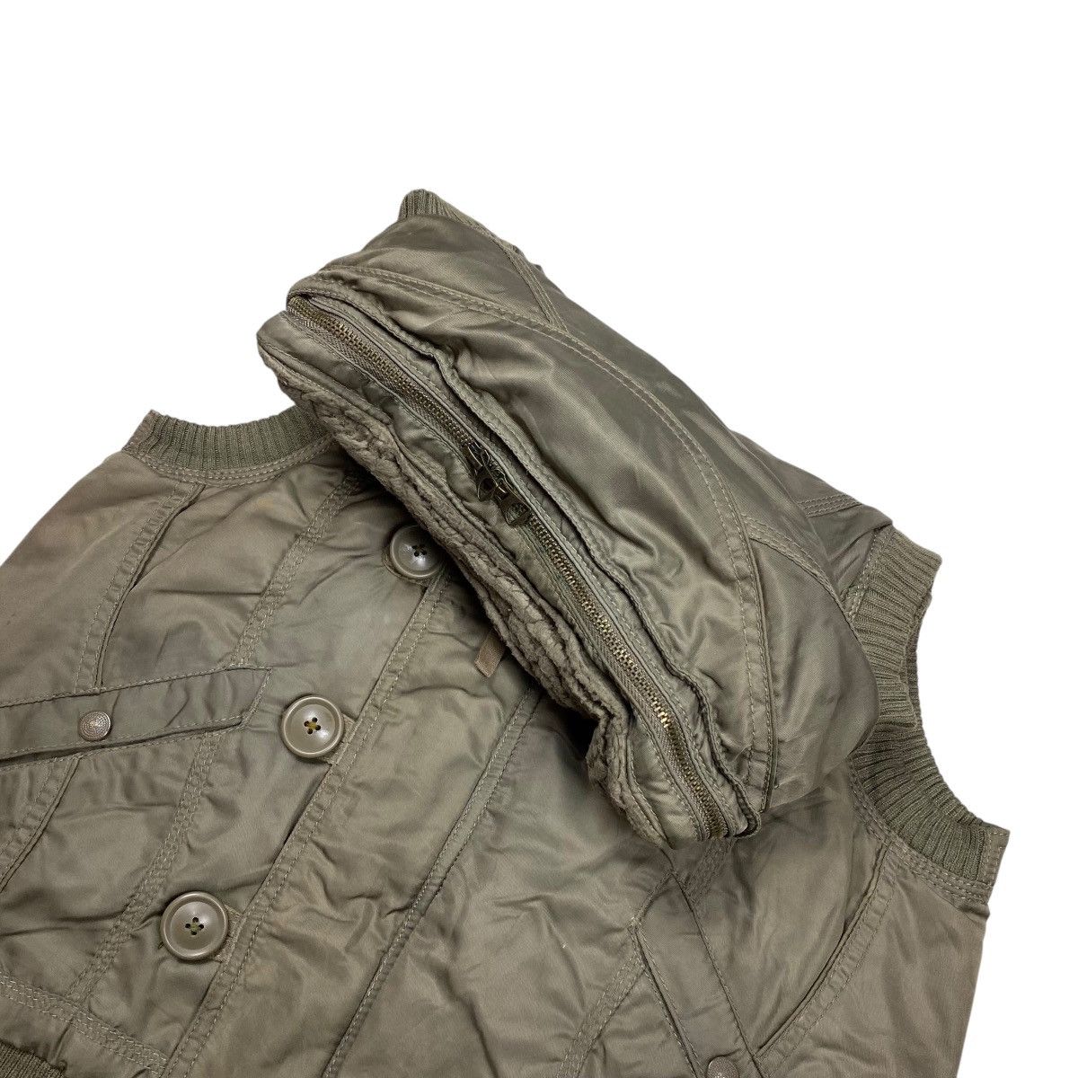 If Six Was Nine × Japanese Brand × Le Grande Bleu (L.G.B.) GOA Bono Cyber Military Vest Size US M / EU 48-50 / 2 - 8 Thumbnail