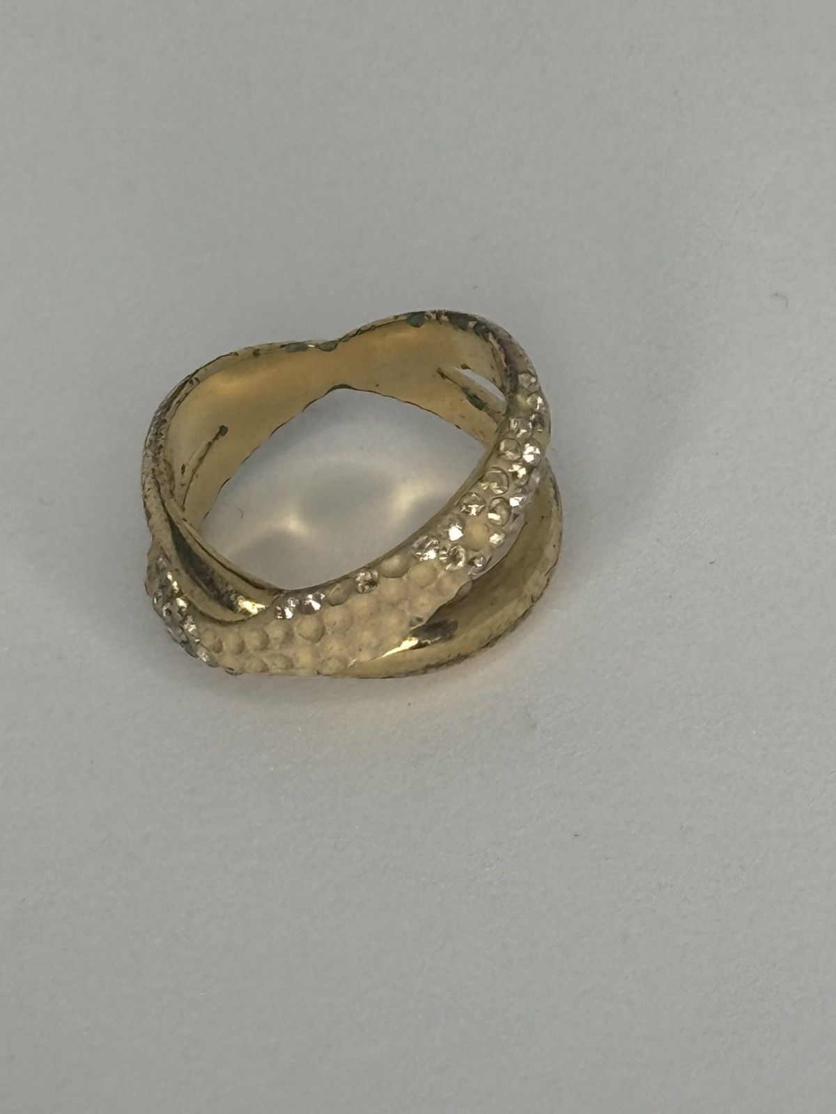 Swarovski Swarovski Gold Ring - missing crystals ! Size ONE SIZE - 4 Thumbnail