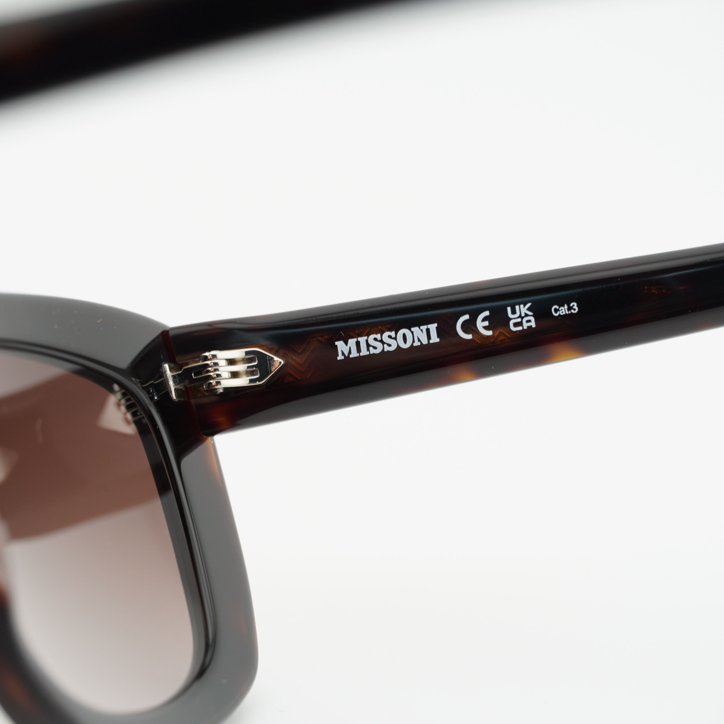 Missoni Missoni MIS 0111/S 0086 HA Sunglasses Havana Cat Eye Frame Size ONE SIZE - 4 Thumbnail
