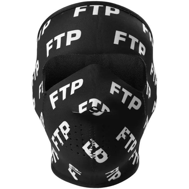 Fuck The Population All Over Logo Neoprene Face Mask Size ONE SIZE - 2 Thumbnail