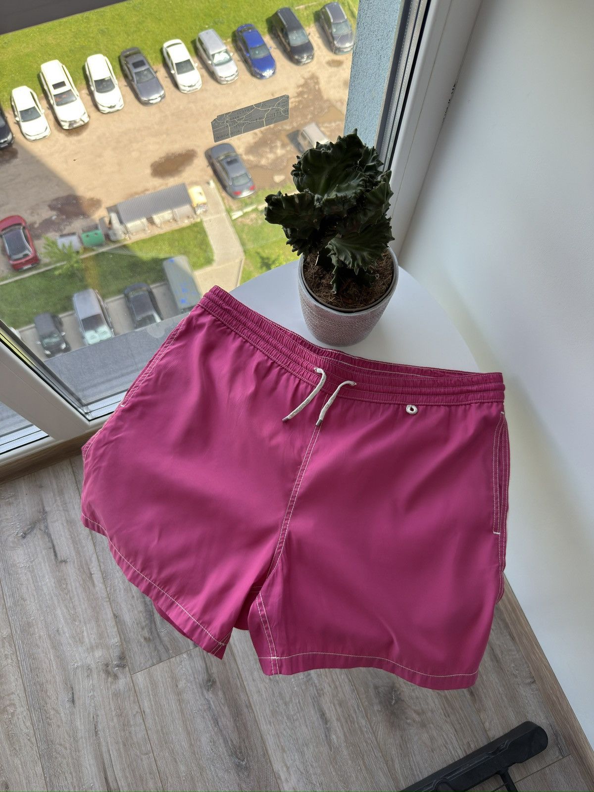 Loro Piana Loro Piana Swim Shorts Pink L Size US 34 / EU 50 - 3 Thumbnail