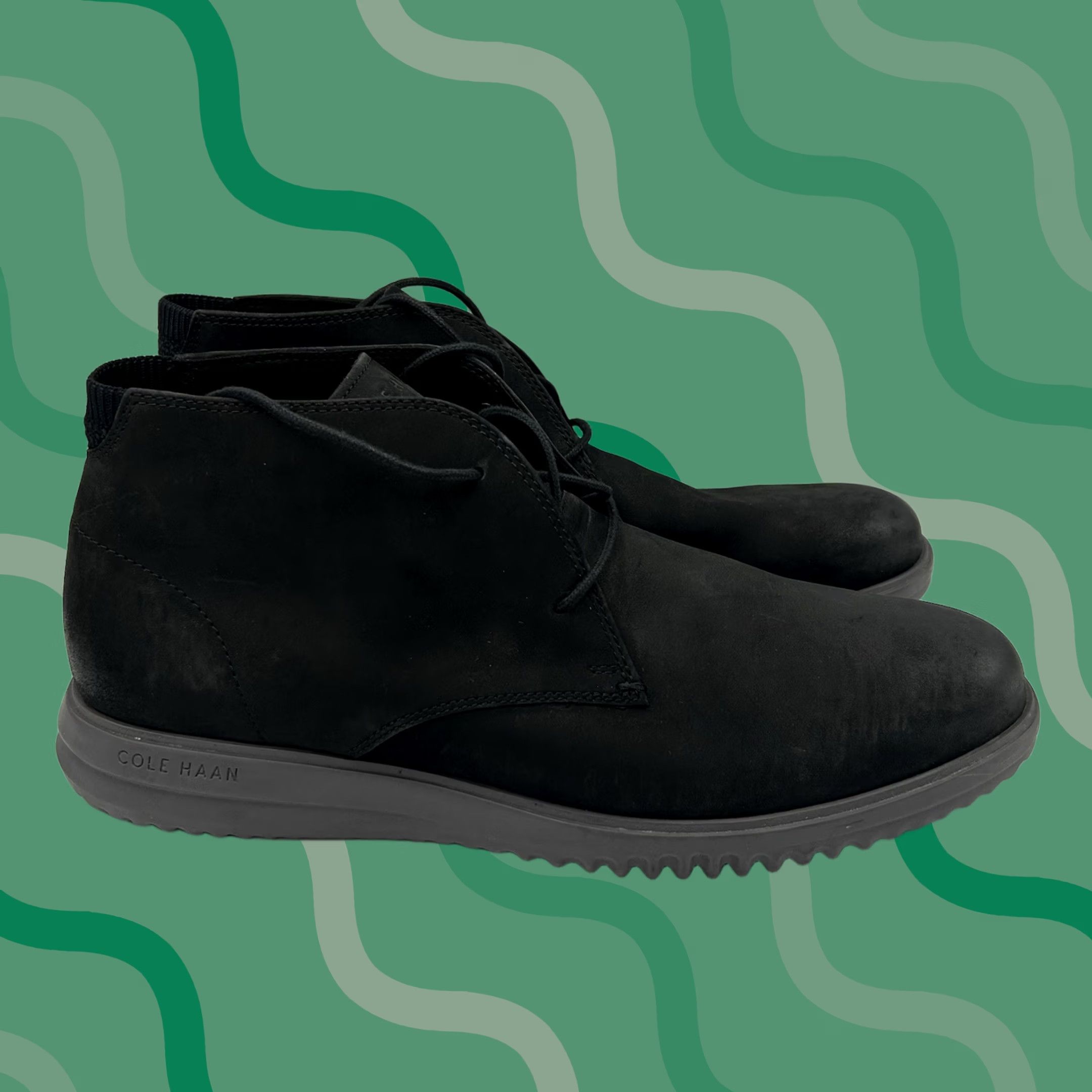 Cole Haan Cole Haan Grand+ Chukka Nubuck Leather Boots 13M 