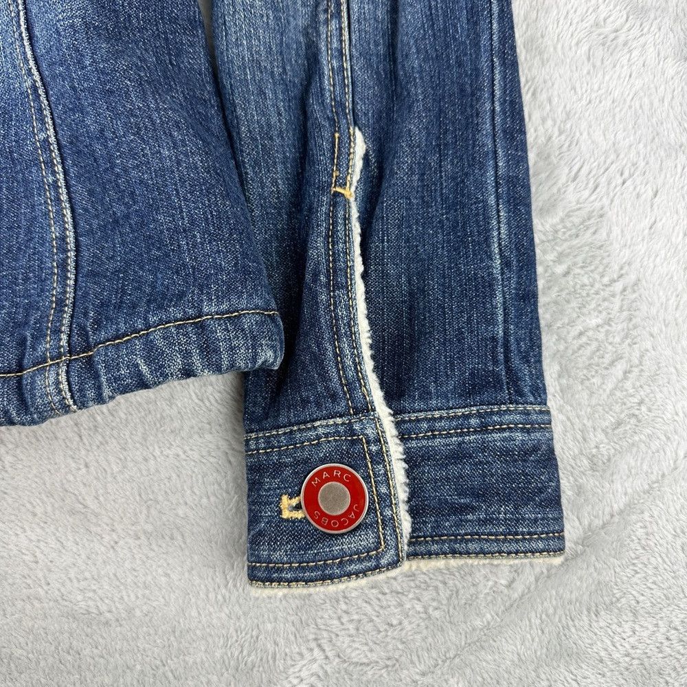 Marc Jacobs Marc Jacobs Vintage Denim Sherpa Jacket Women’s Size S Size S / US 4 / IT 40 - 2 Thumbnail