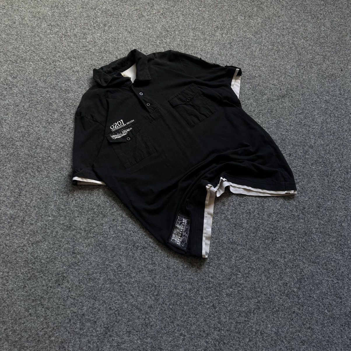 Y/Project VTG Urban Spirit Polo T-shirts Grunge Avantgarde Y2K 00s USA Size US L / EU 52-54 / 3 - 1 Thumbnail