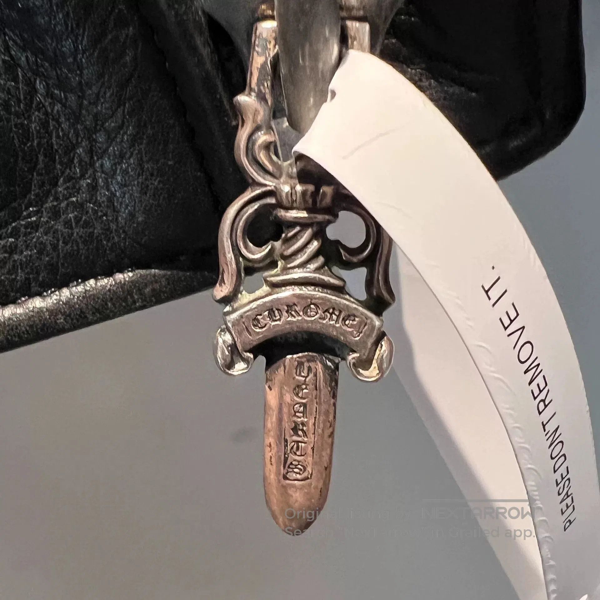 Chrome Hearts chrome hearts silver buckle leather biker jacket. Size US L / EU 52-54 / 3 - 4 Thumbnail