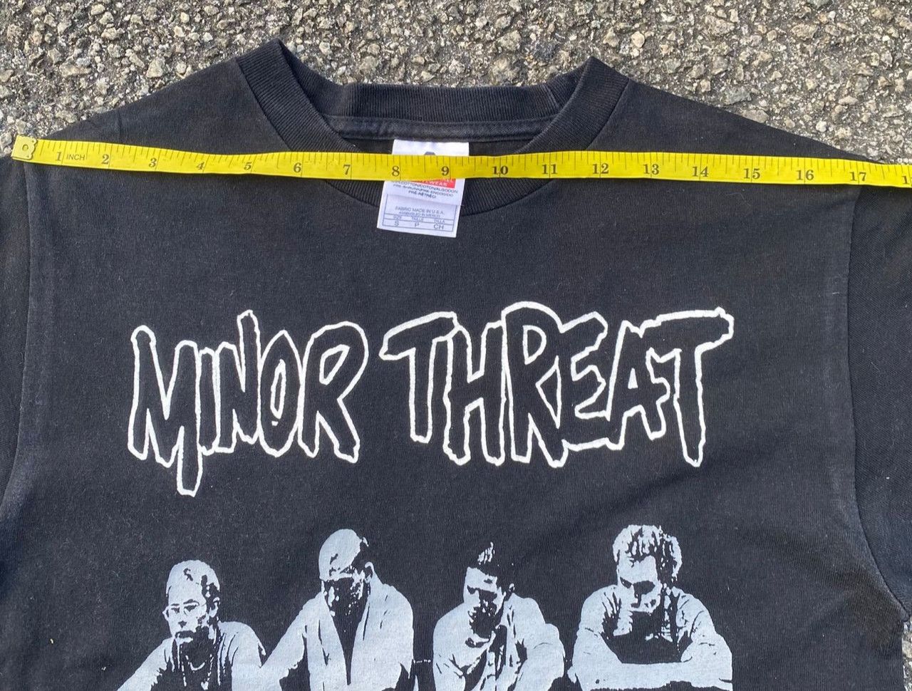 Band Tees Vintage Minor Threat In Your Eyes Punk Band Tshirt Size US S / EU 44-46 / 1 - 3 Thumbnail