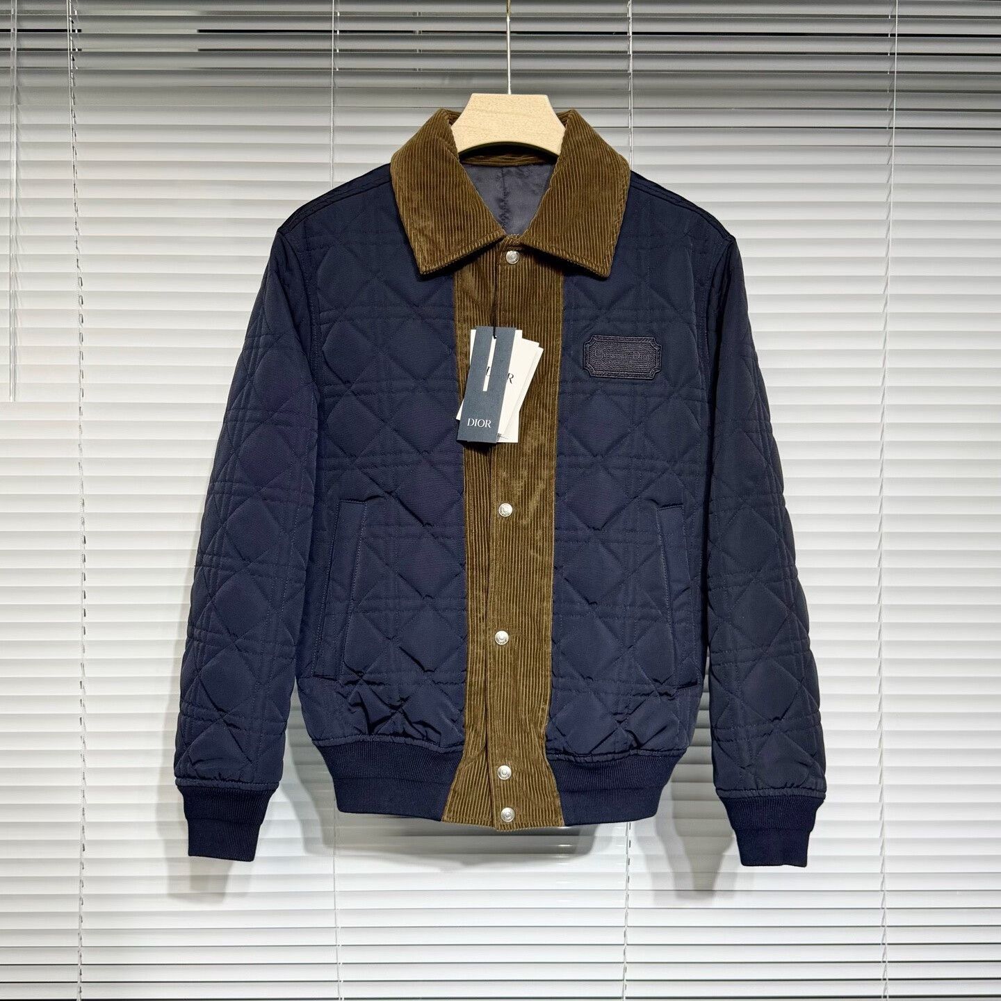 Dior new DIOR lightweight quilted jacket size 46 Size US L / EU 52-54 / 3 - 1 Thumbnail