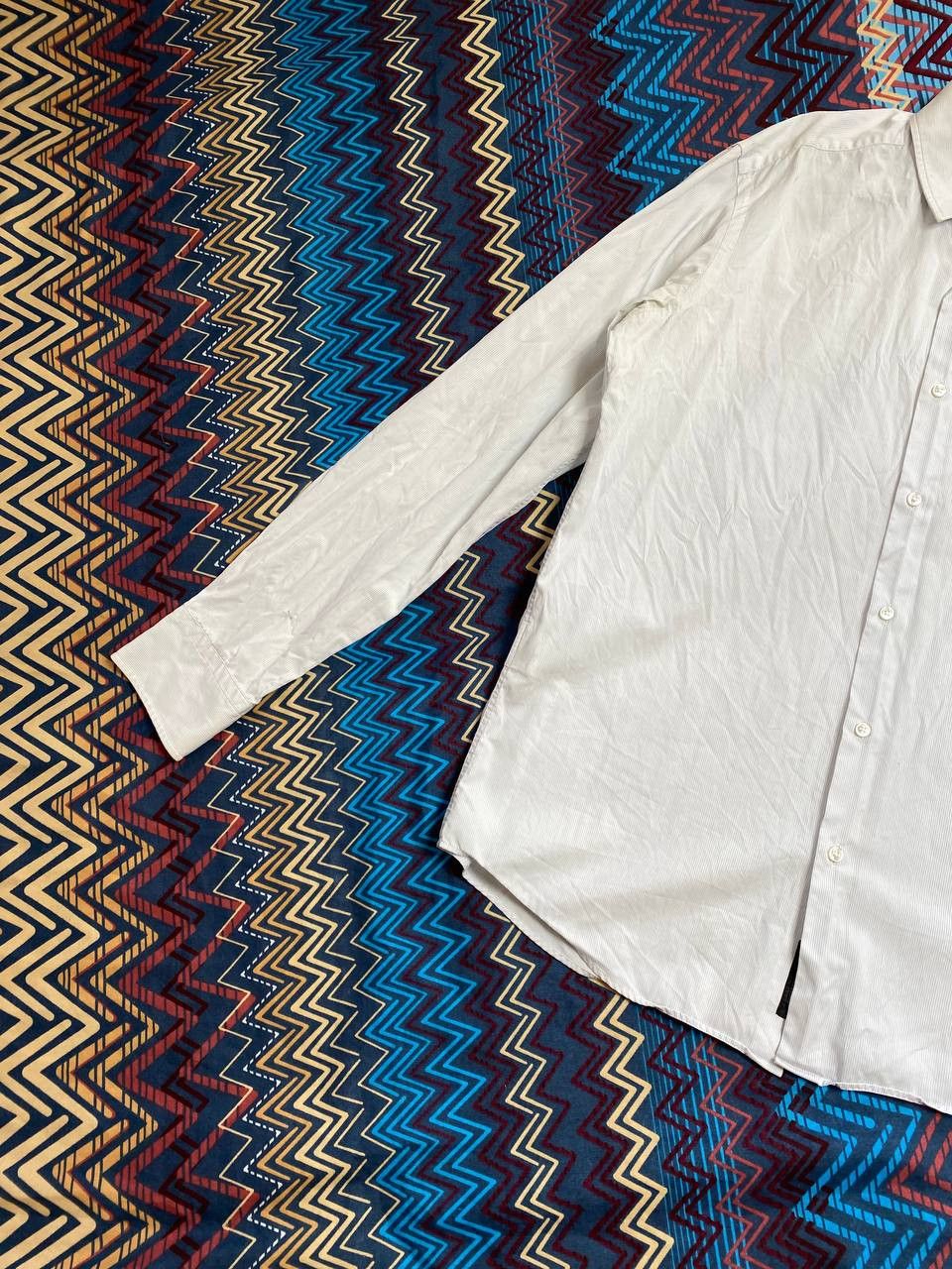 Hugo Boss Vintage Y2K shirt striped Hugo Boss streetwear Size US M / EU 48-50 / 2 - 8 Thumbnail