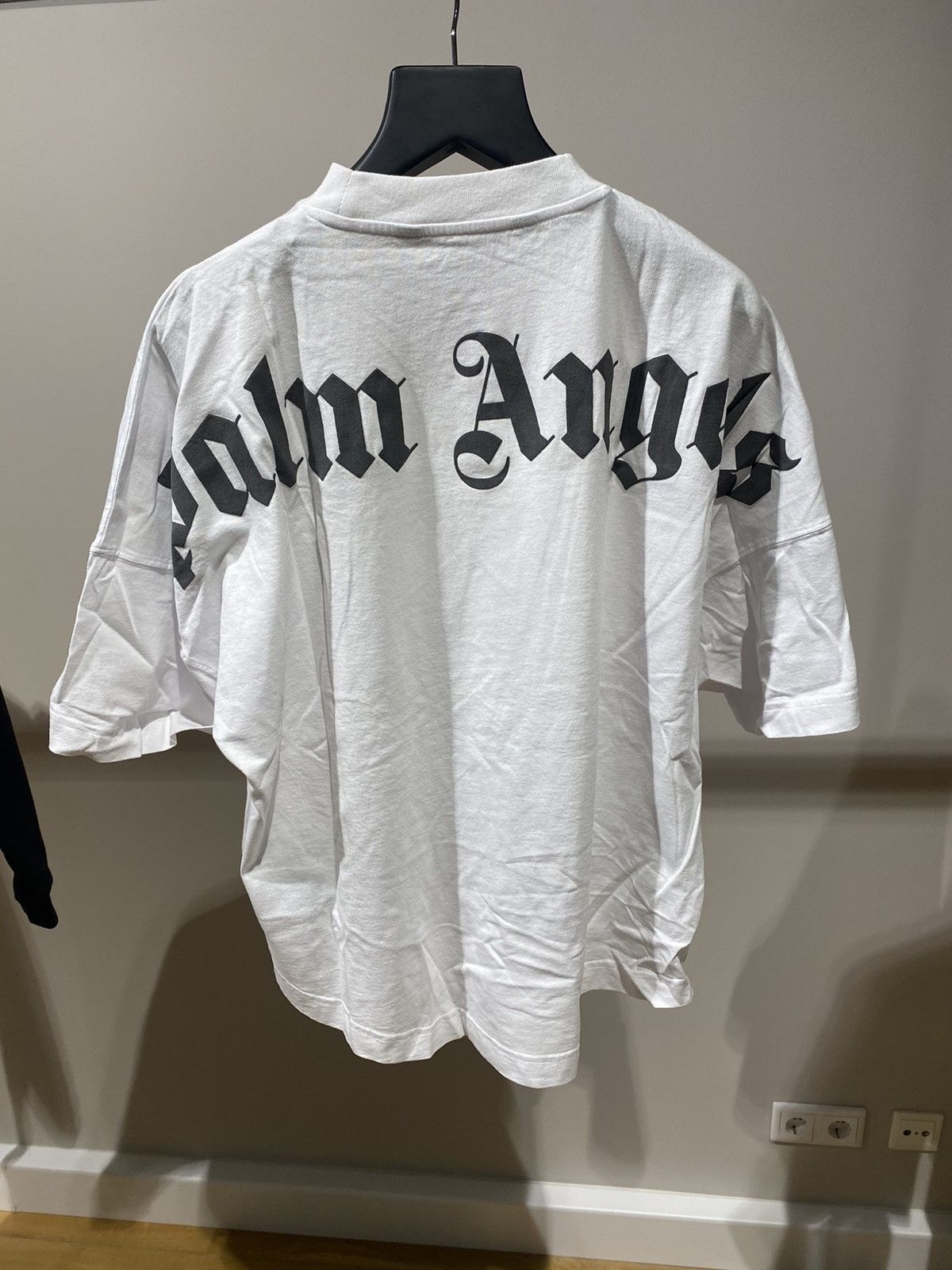 Clothing Palm Angels Over Shirt CLASSIC OVERLOGO T-SHIRT S/S DUSTY