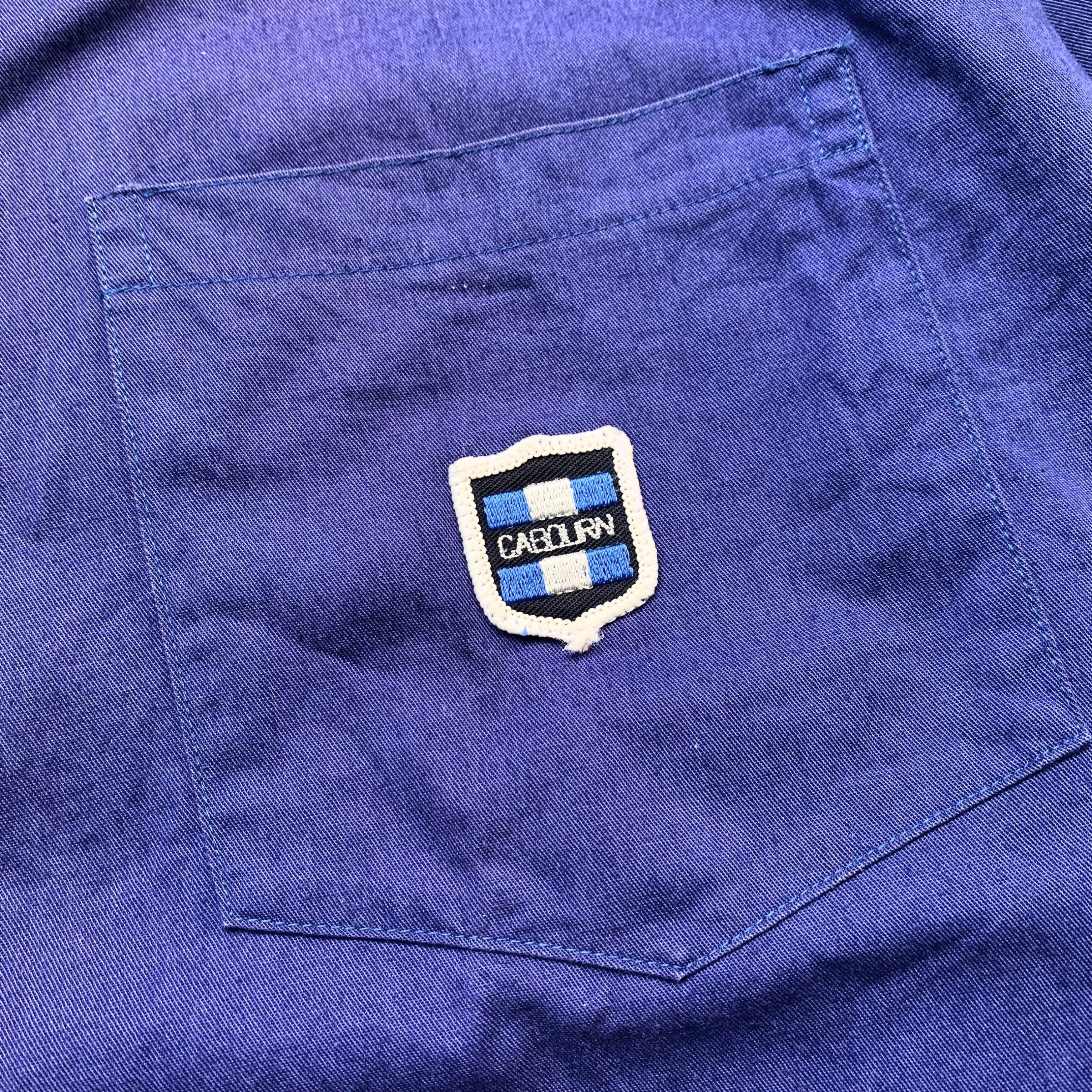 Nigel Cabourn 1980s Nigel Cabourn England Half Zip Canvas Jacket Size US L / EU 52-54 / 3 - 4 Thumbnail